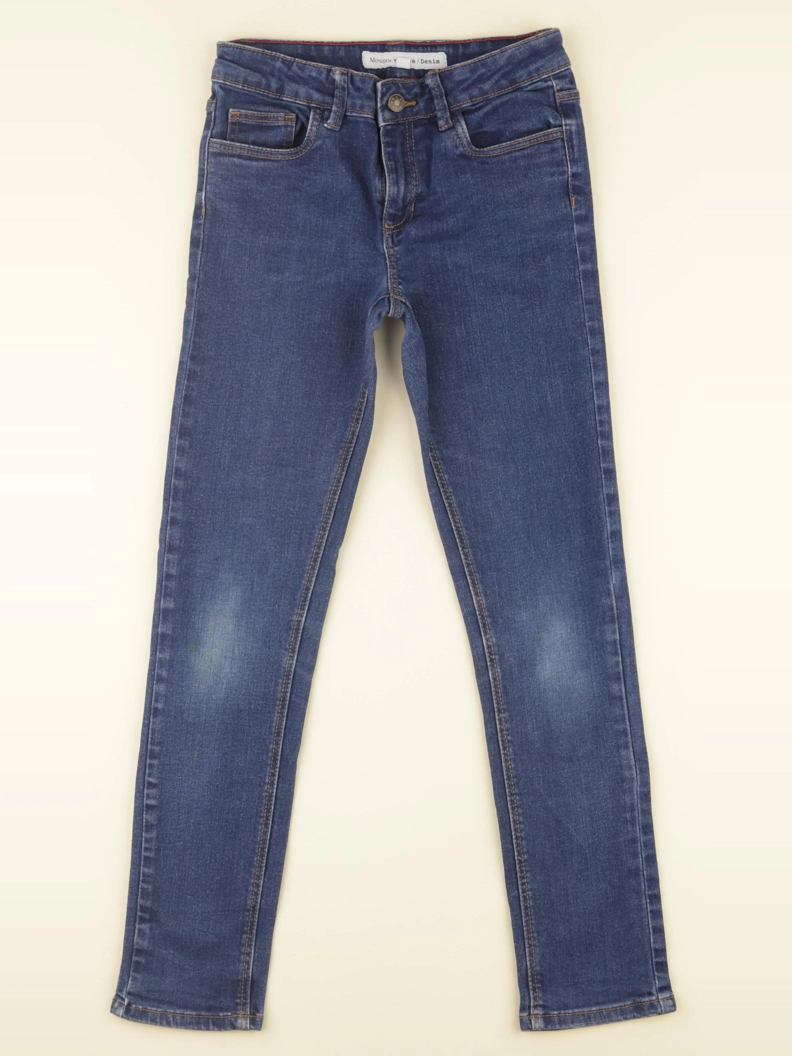 Monoprix - jean bleu - 10 ans