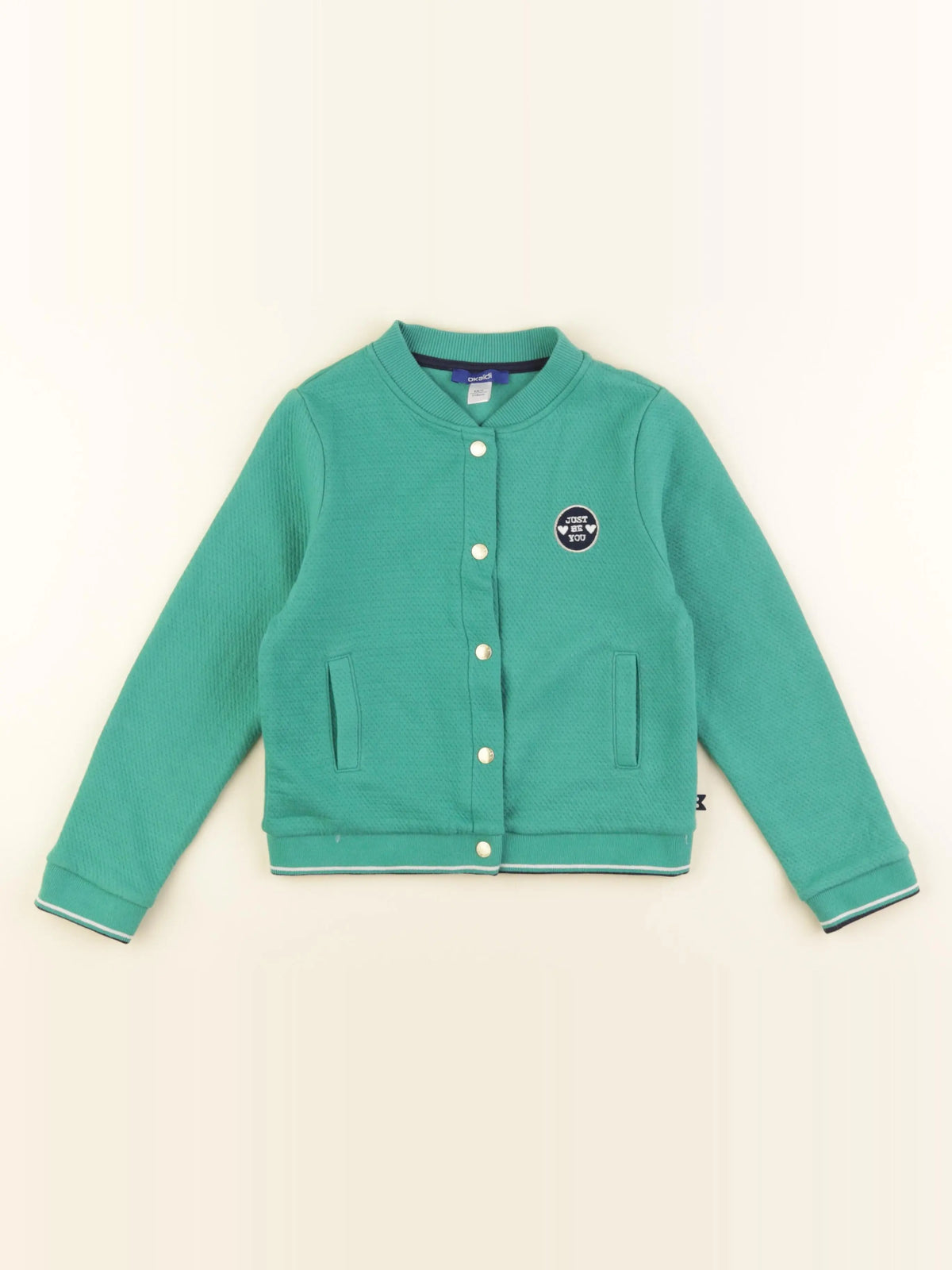 Okaidi - sweat vert - 6 ans