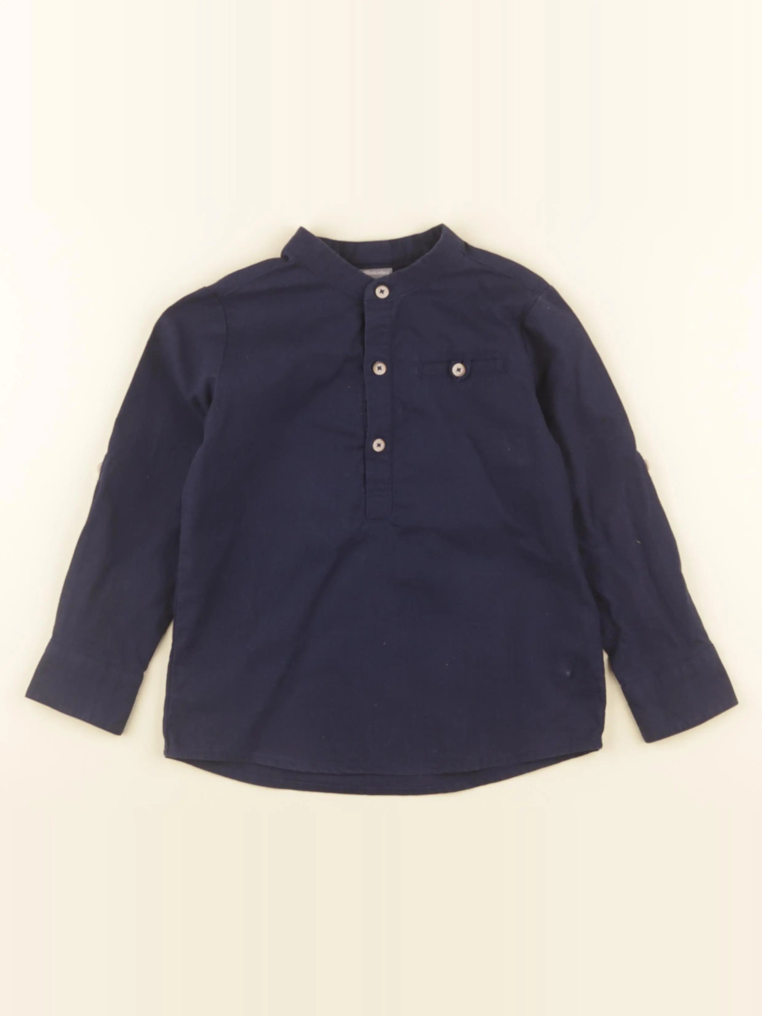 Vertbaudet - chemise bleu - 5 ans