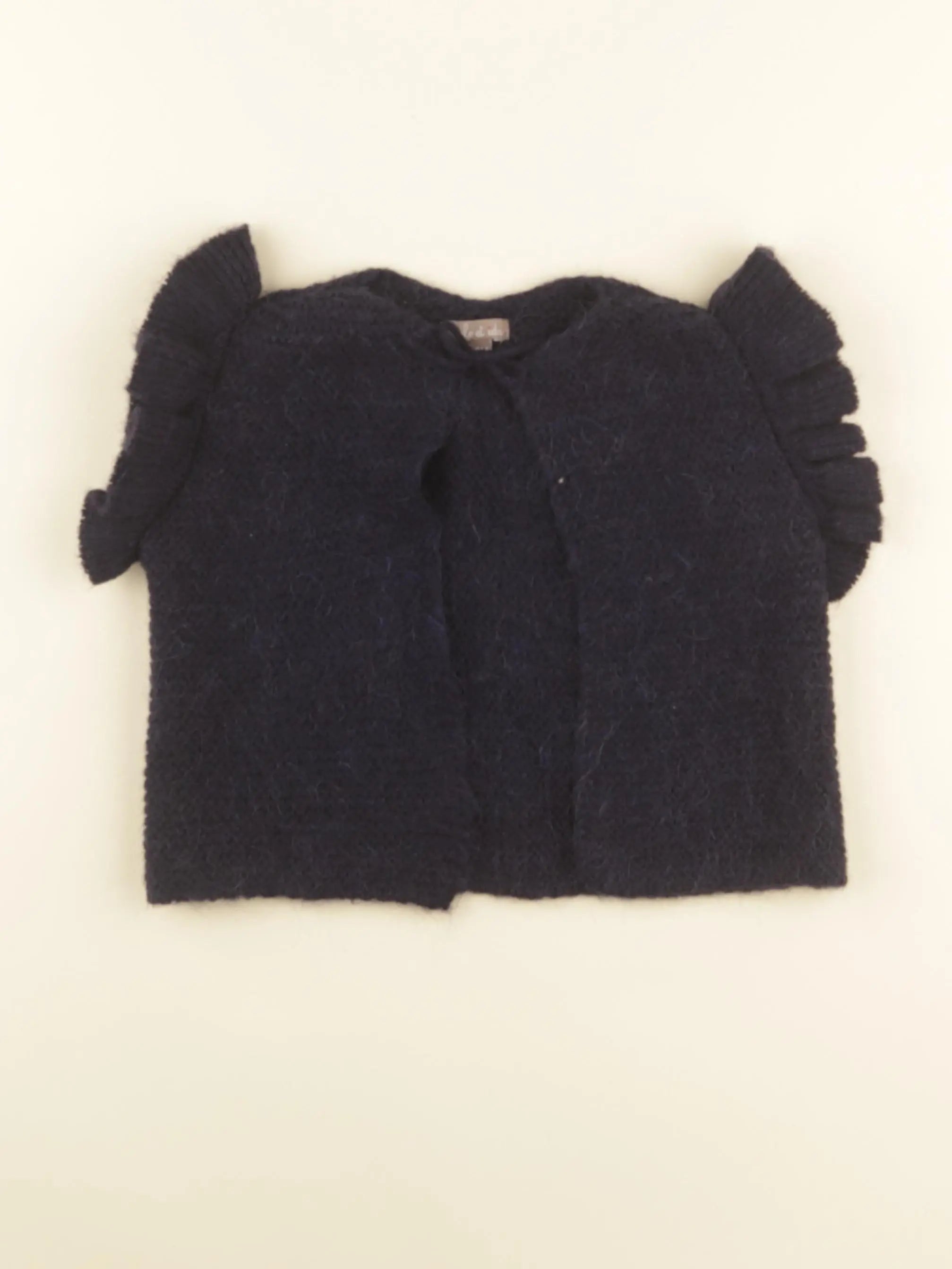 Emile et Ida - gilet bleu - 18 mois