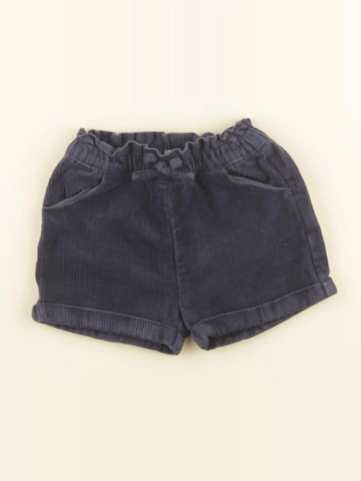 Vertbaudet - short bleu - 18 mois