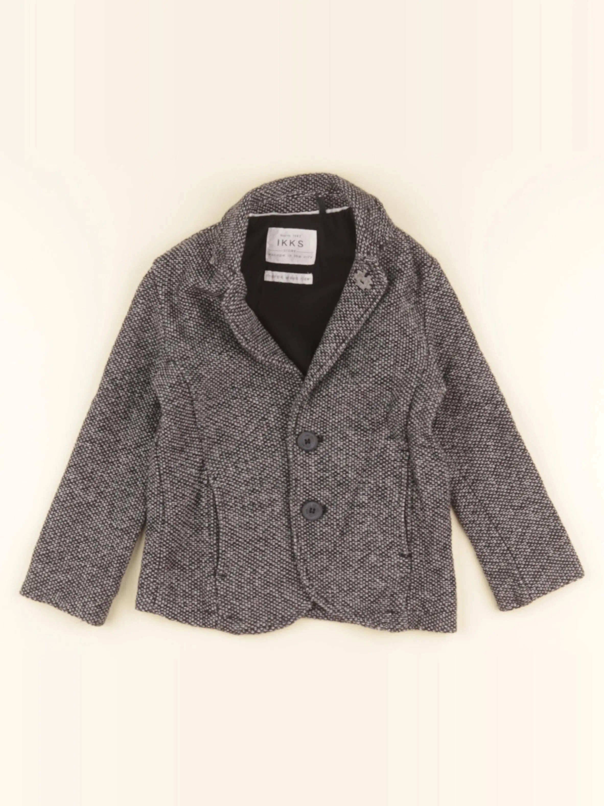 IKKS - veste noir - 4 ans