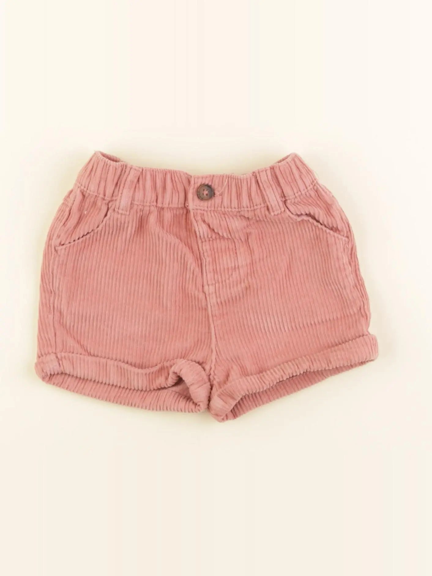 Vertbaudet - short rose - 6 mois