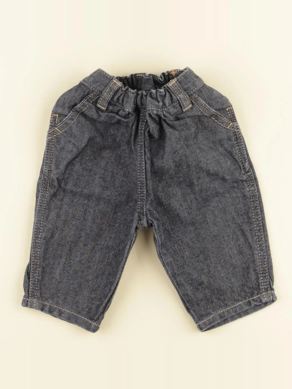 Petit Bateau - jean bleu - 3 mois