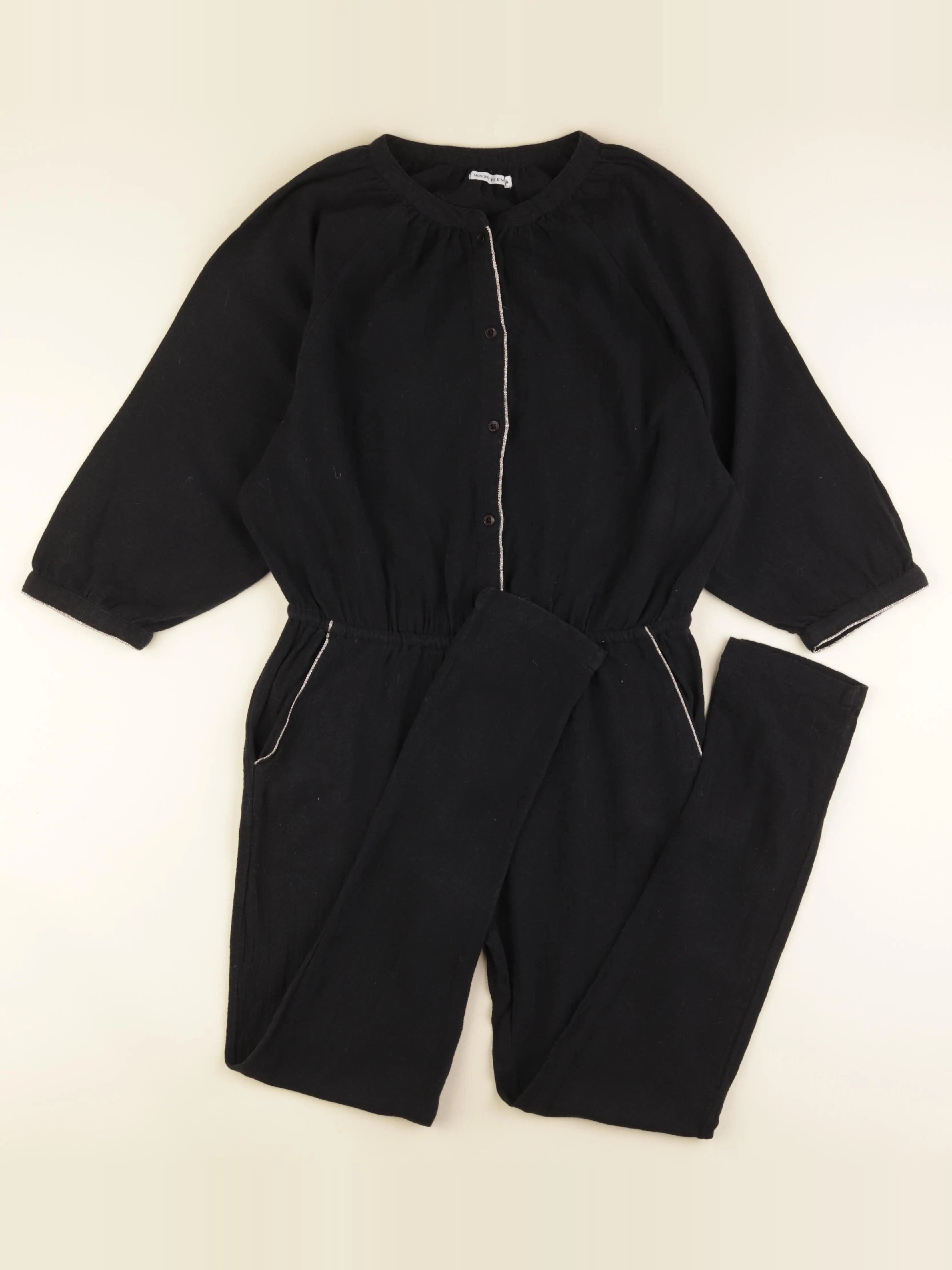 Monoprix - combinaison noir - 14 ans