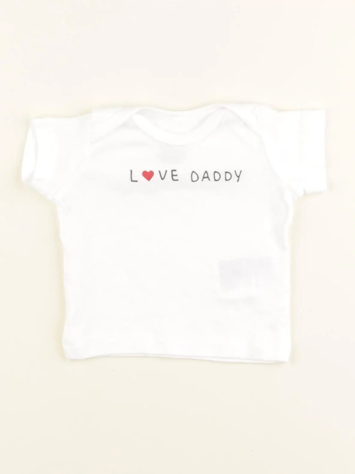 H&M - tee-shirt blanc - 0/1 mois