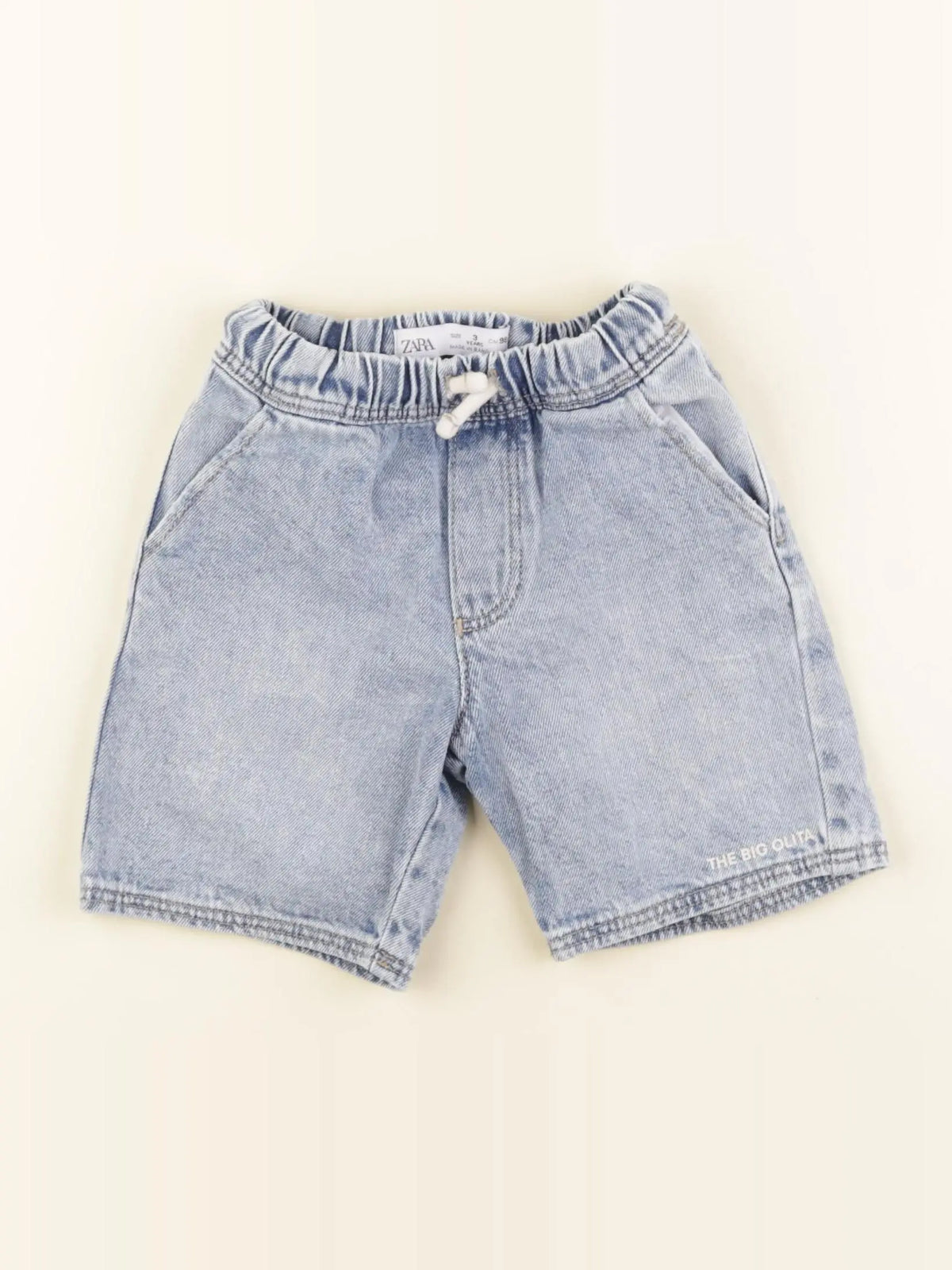 Zara - short bleu - 3 ans