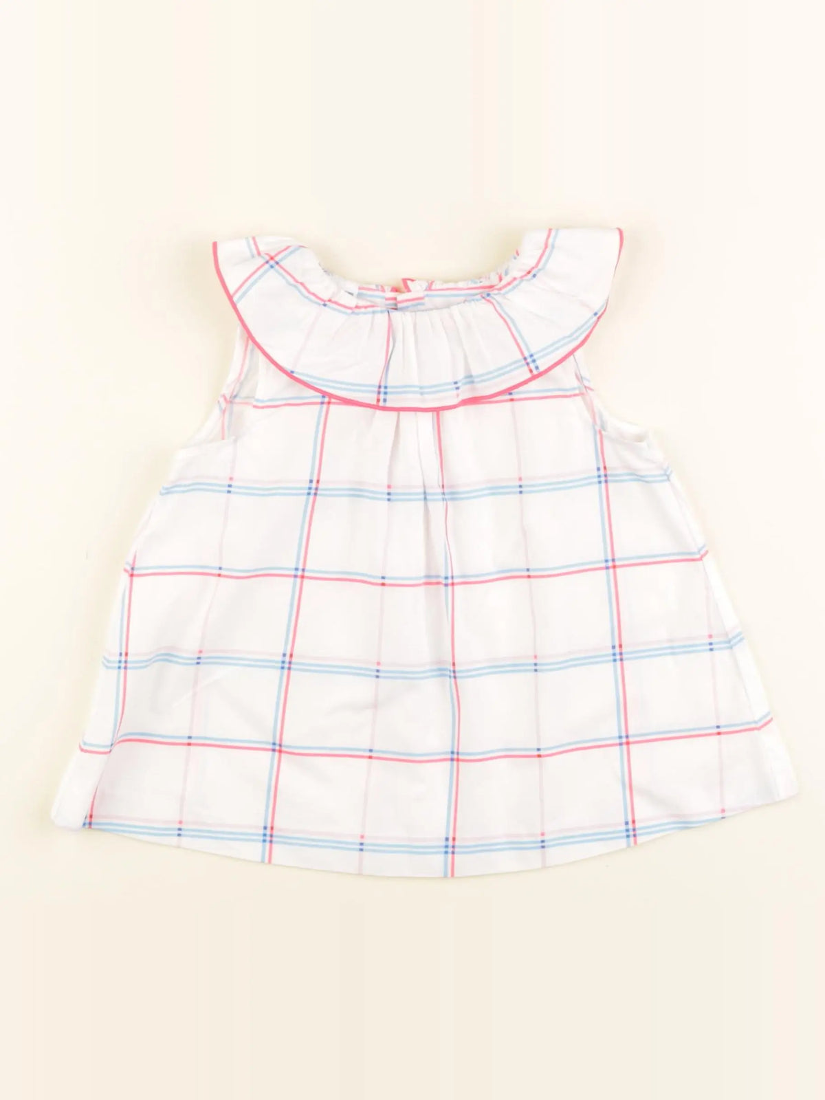 Jacadi - blouse blanc, rose - 24 mois