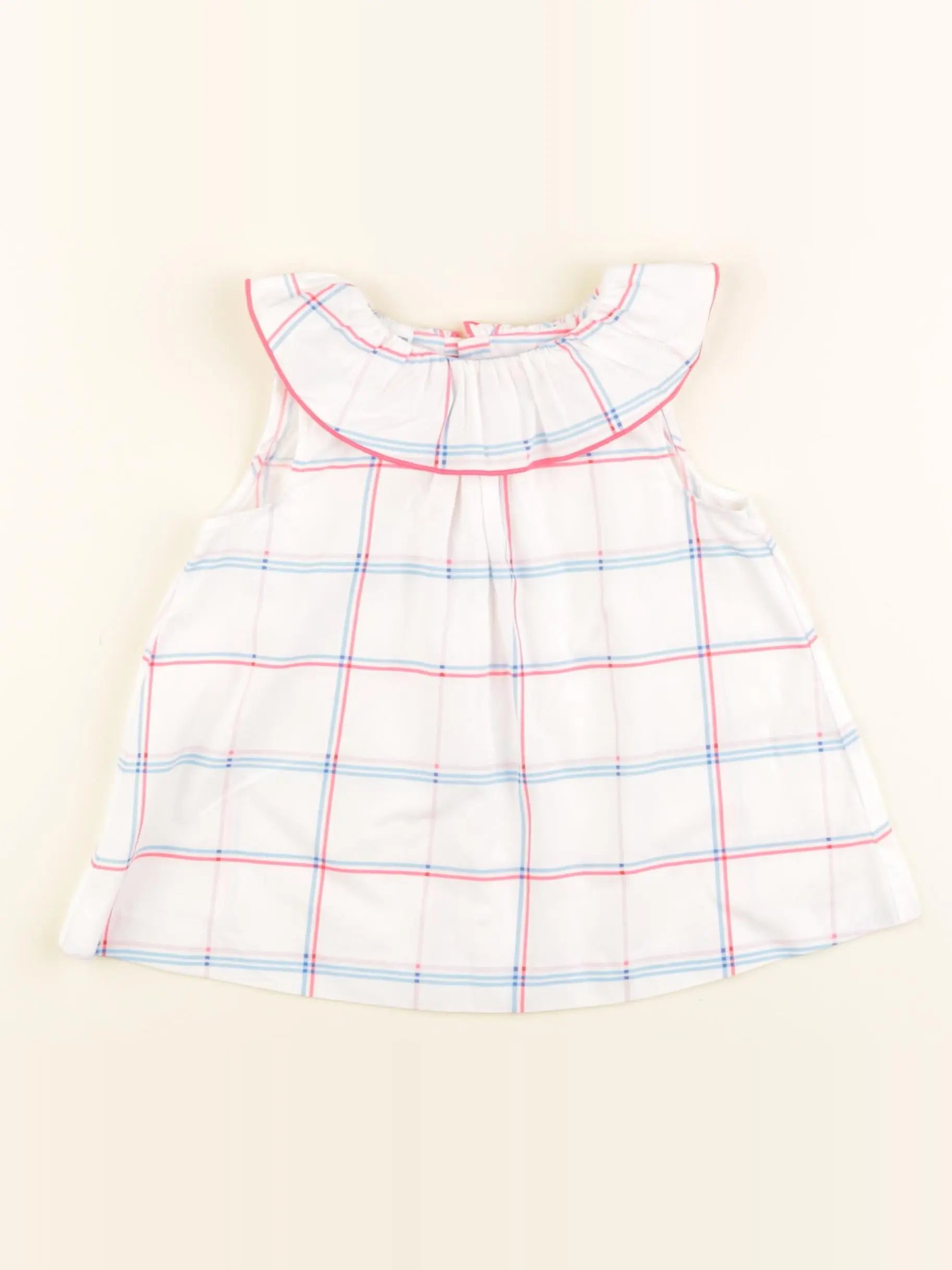 Jacadi - blouse blanc, rose - 24 mois