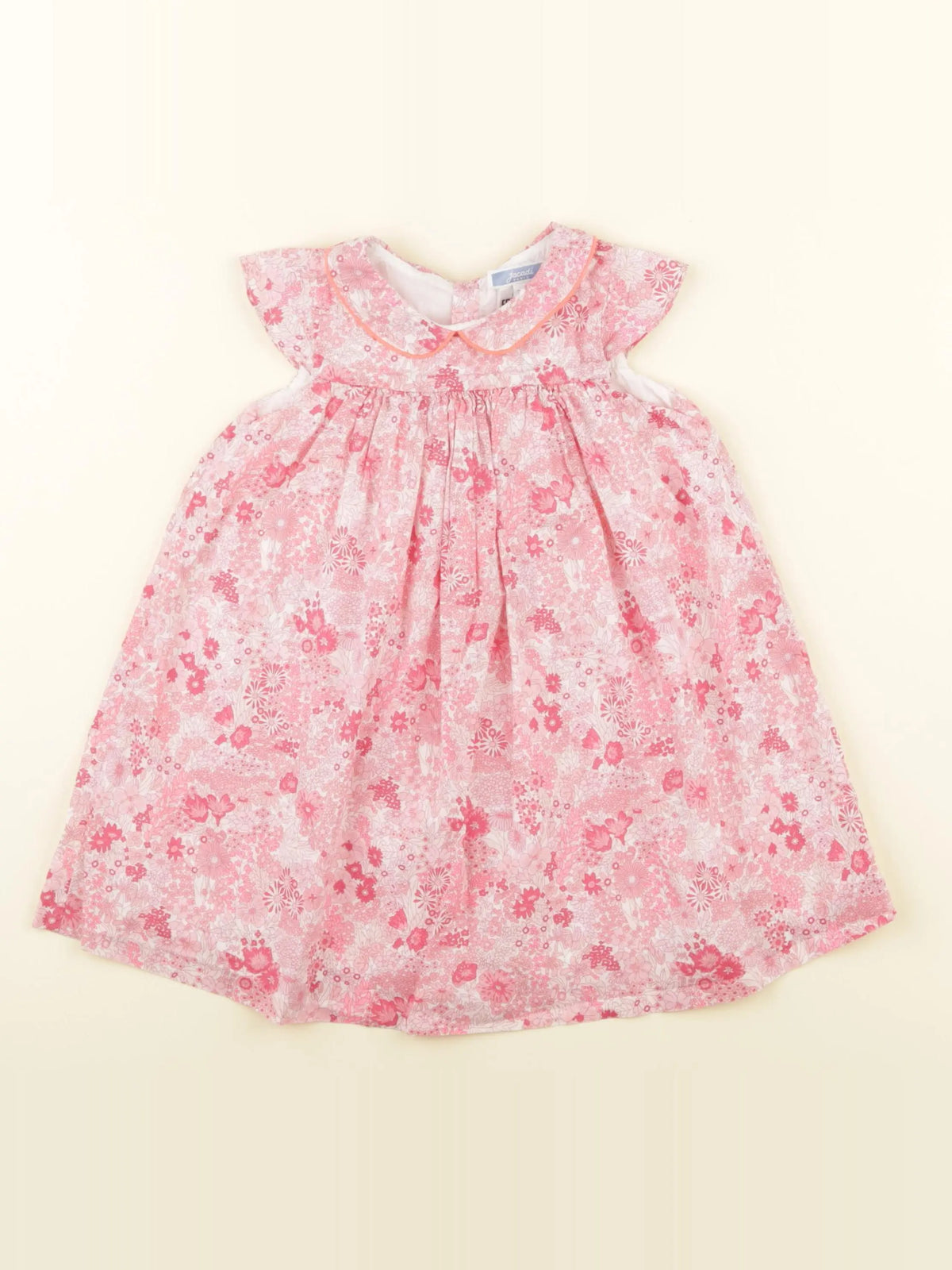 Jacadi - robe liberty rose - 24 mois