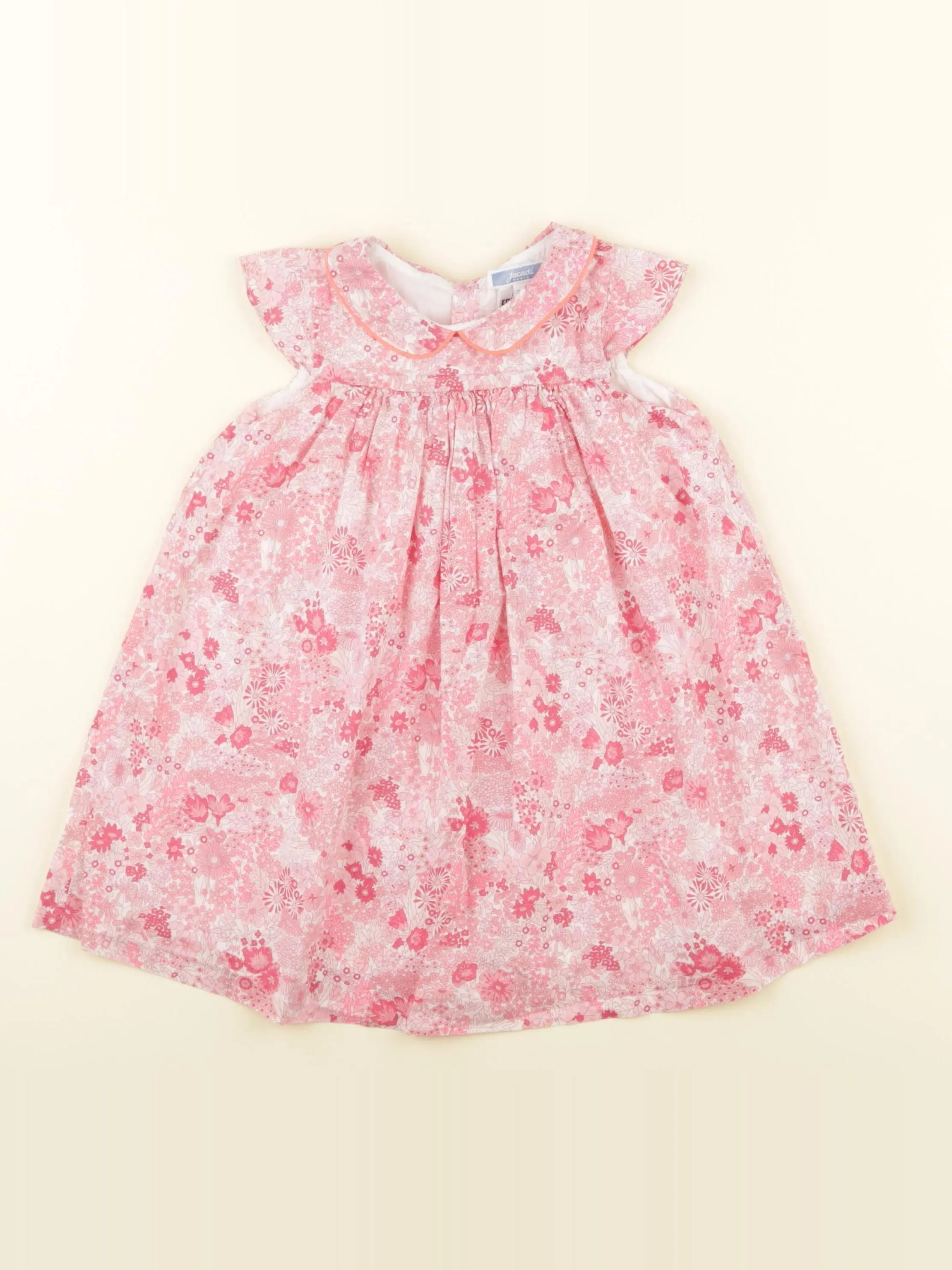 Jacadi - robe liberty rose - 24 mois