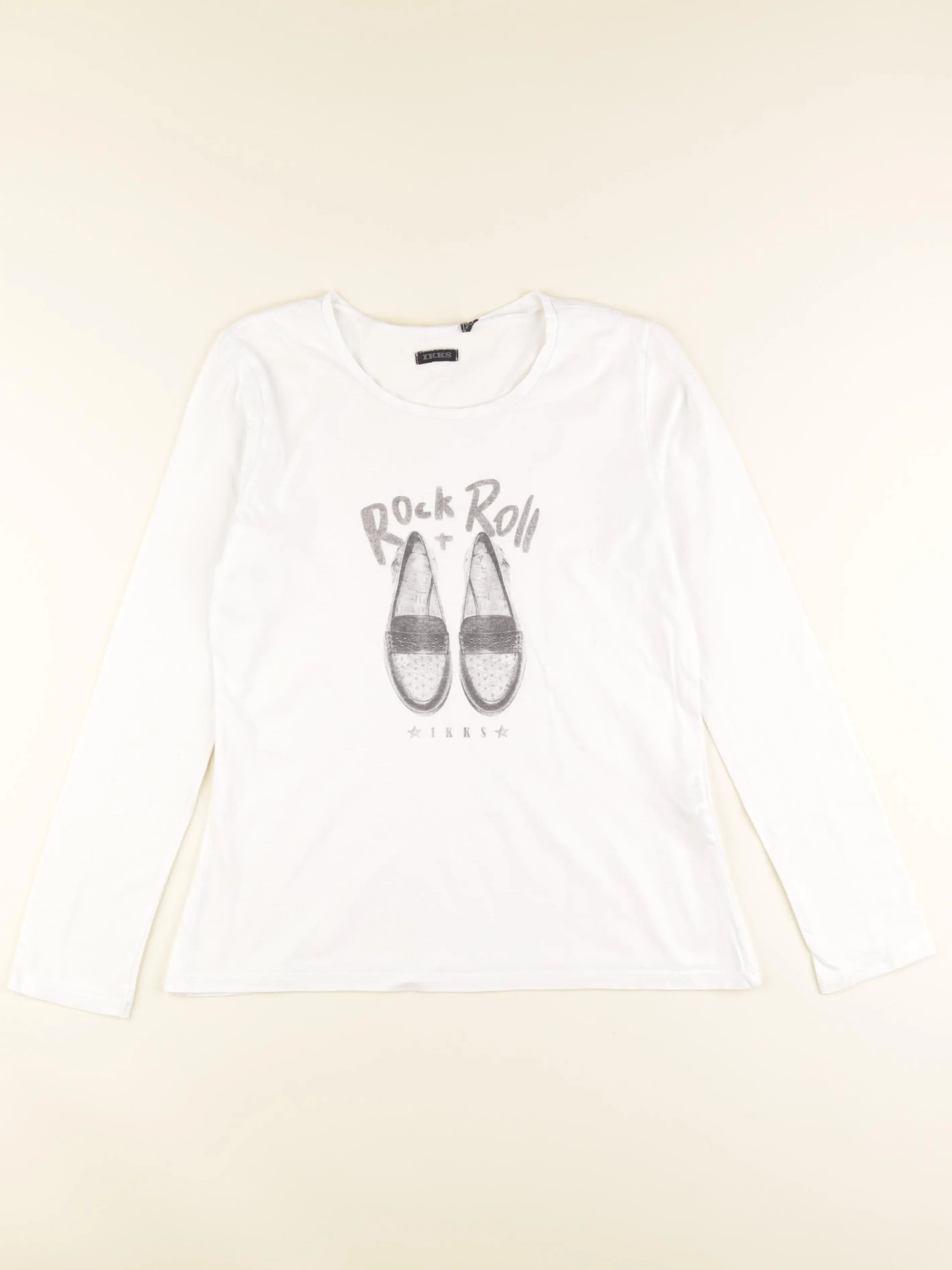 IKKS - tee-shirt blanc - 12 ans