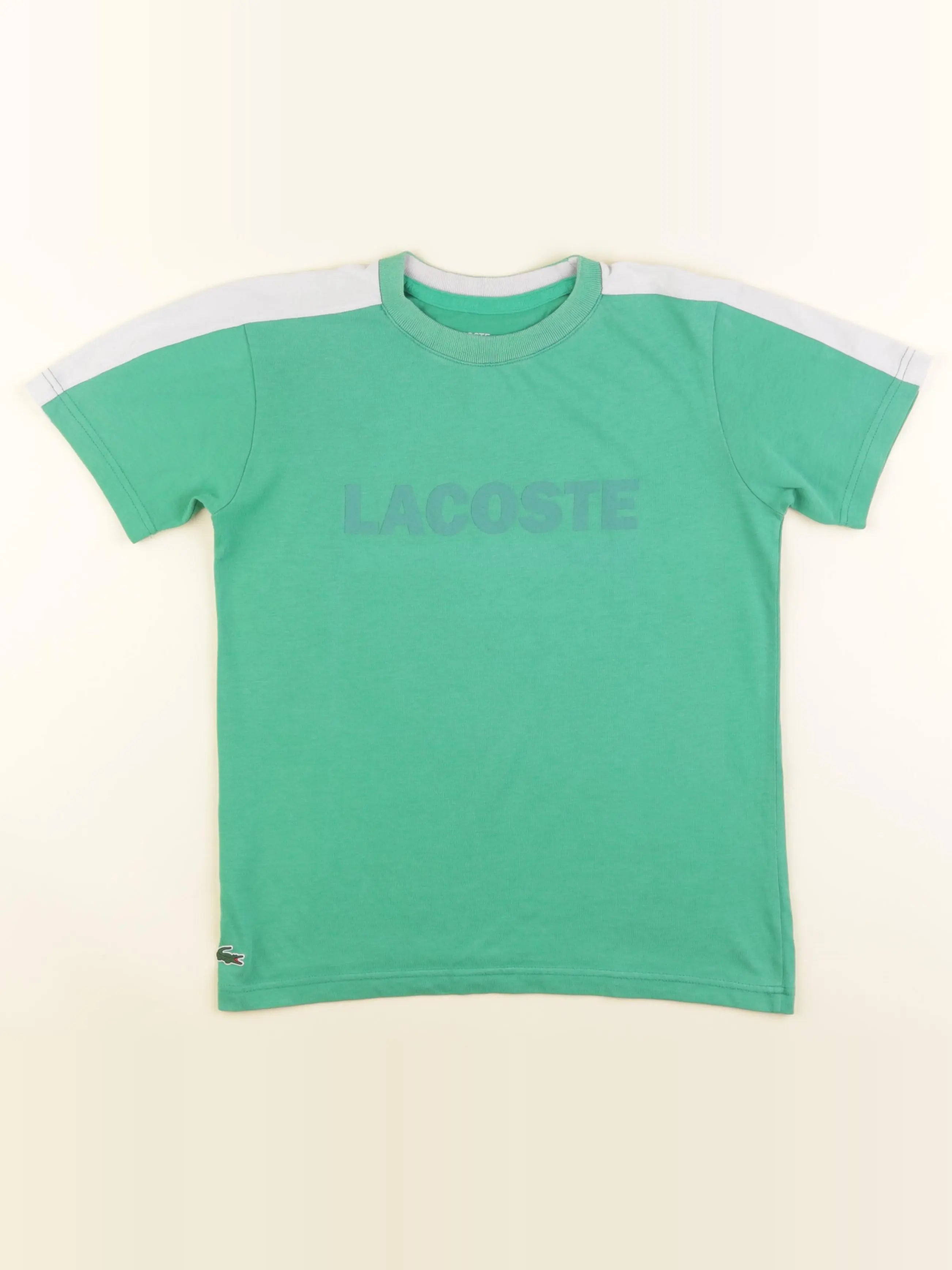 Lacoste - tee-shirt vert - 10 ans
