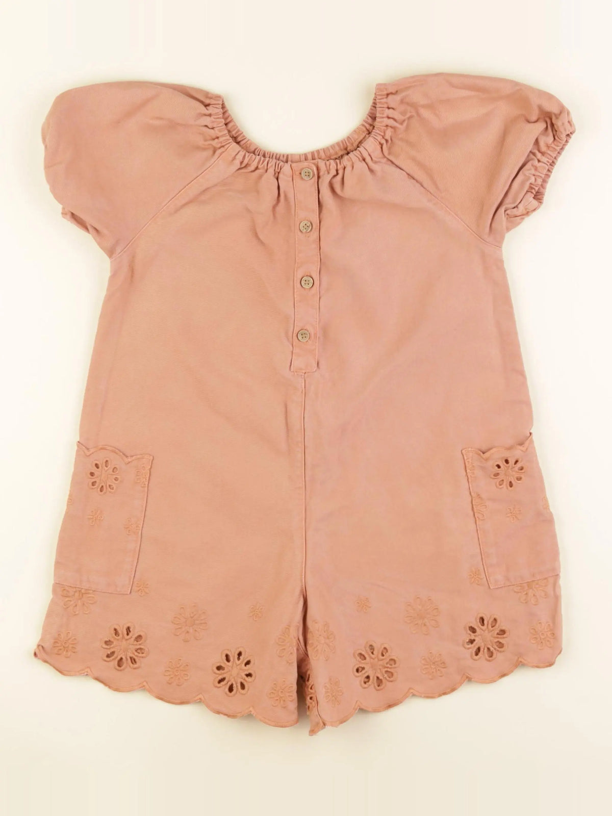 Next - combinaison orange - 6/7 ans