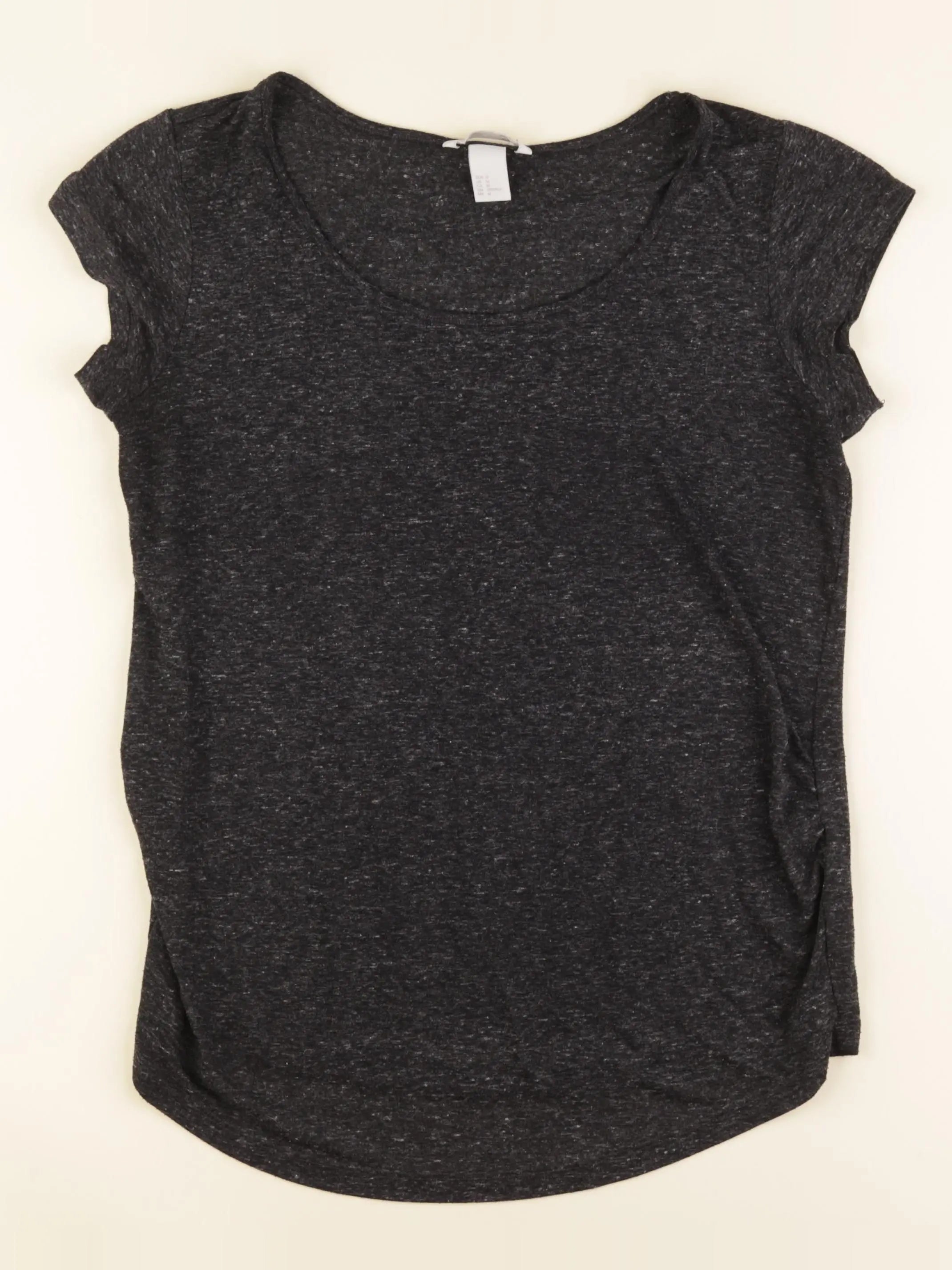 H&M - tee-shirt grossesse gris - m