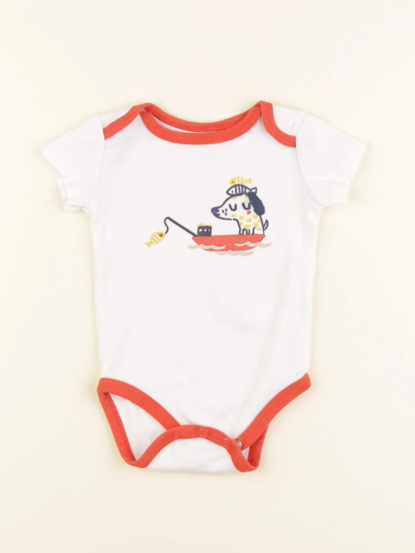 DPAM - body blanc - 3 mois