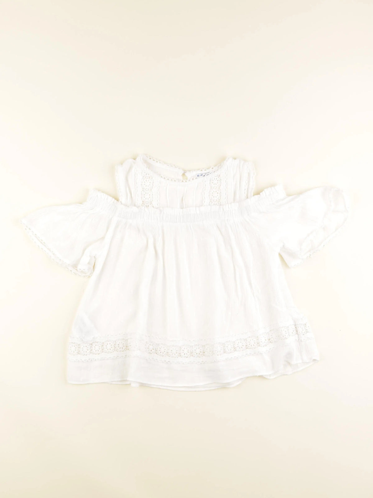 Mayoral - blouse blanc - 10 ans