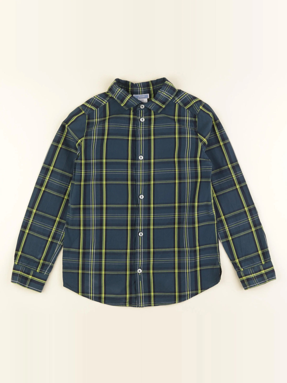 Jacadi - chemise vert, jaune - 10 ans