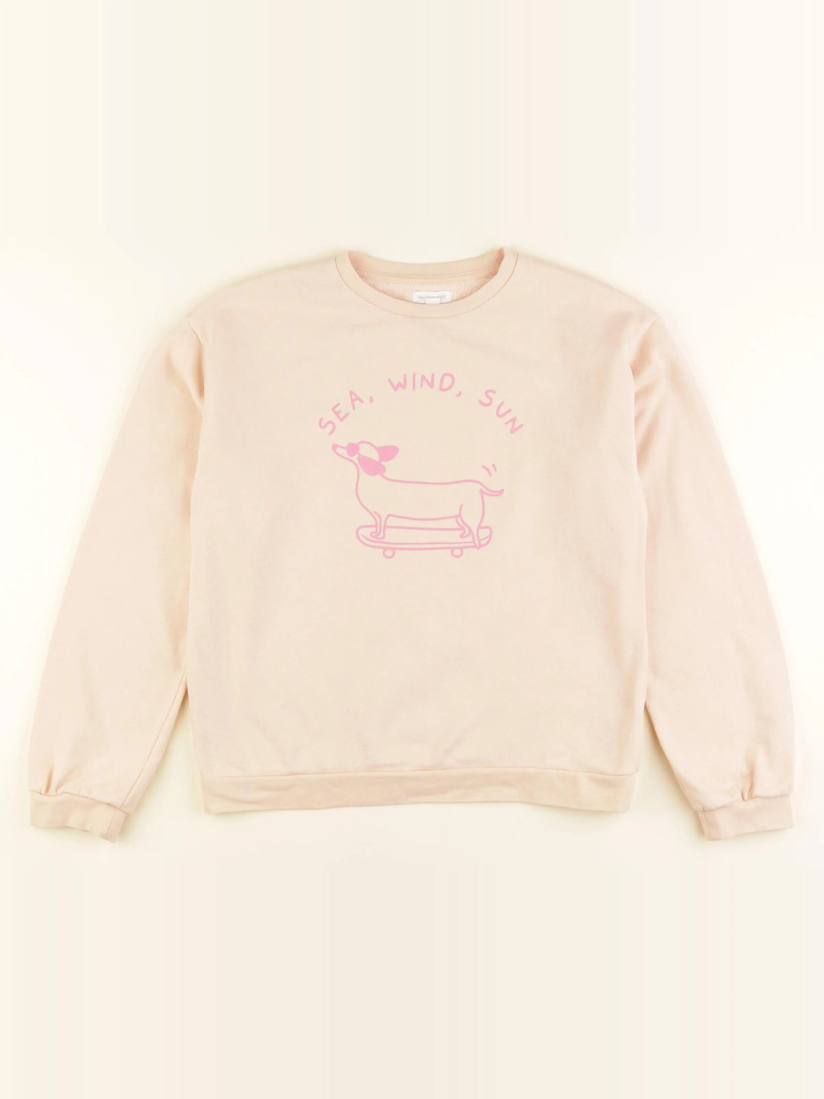 Vertbaudet - sweat rose - 12 ans