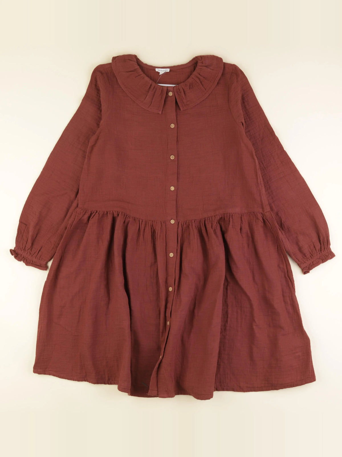 Vertbaudet - robe marron - 12 ans