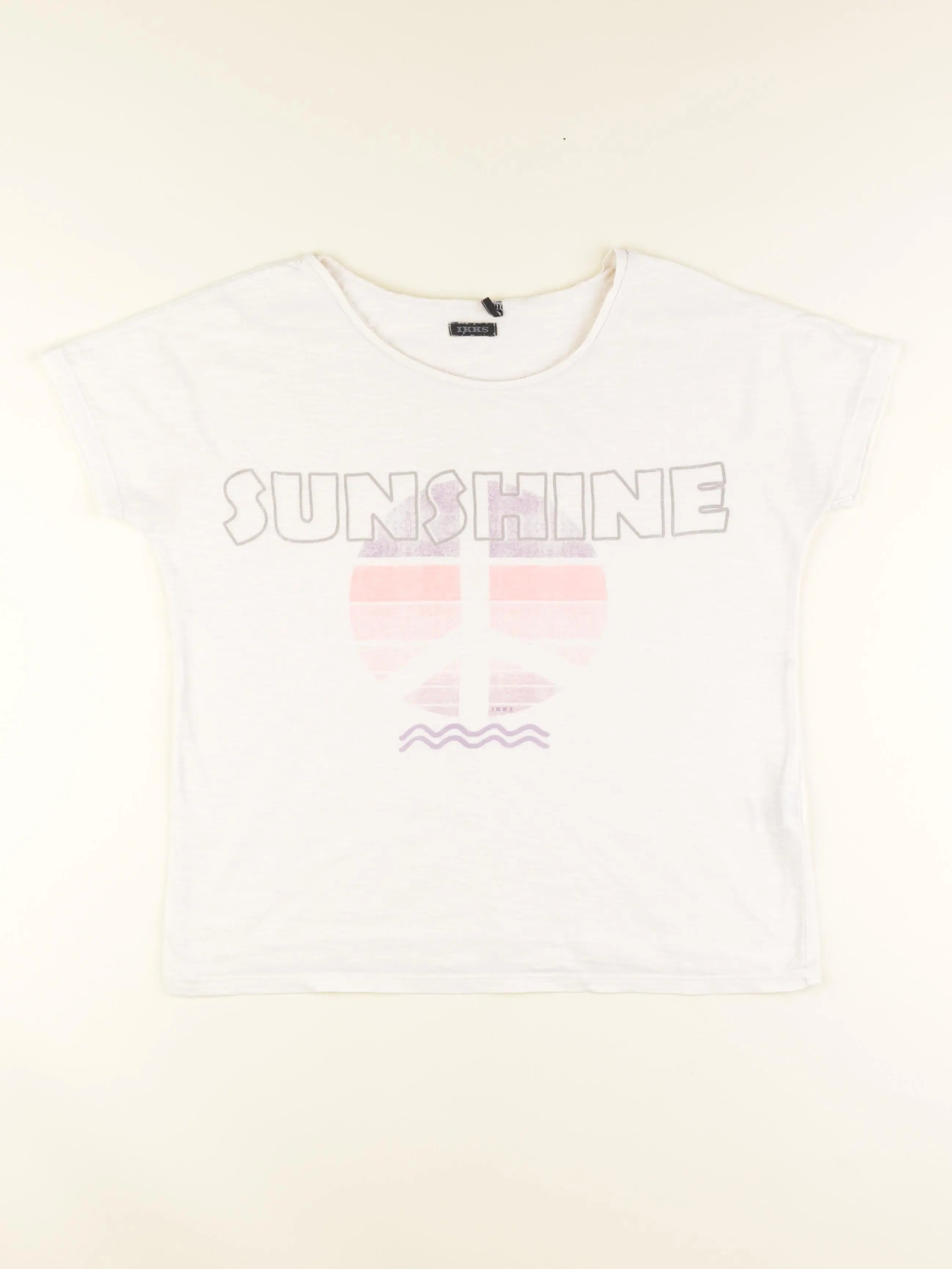 IKKS - tee-shirt blanc - 12 ans