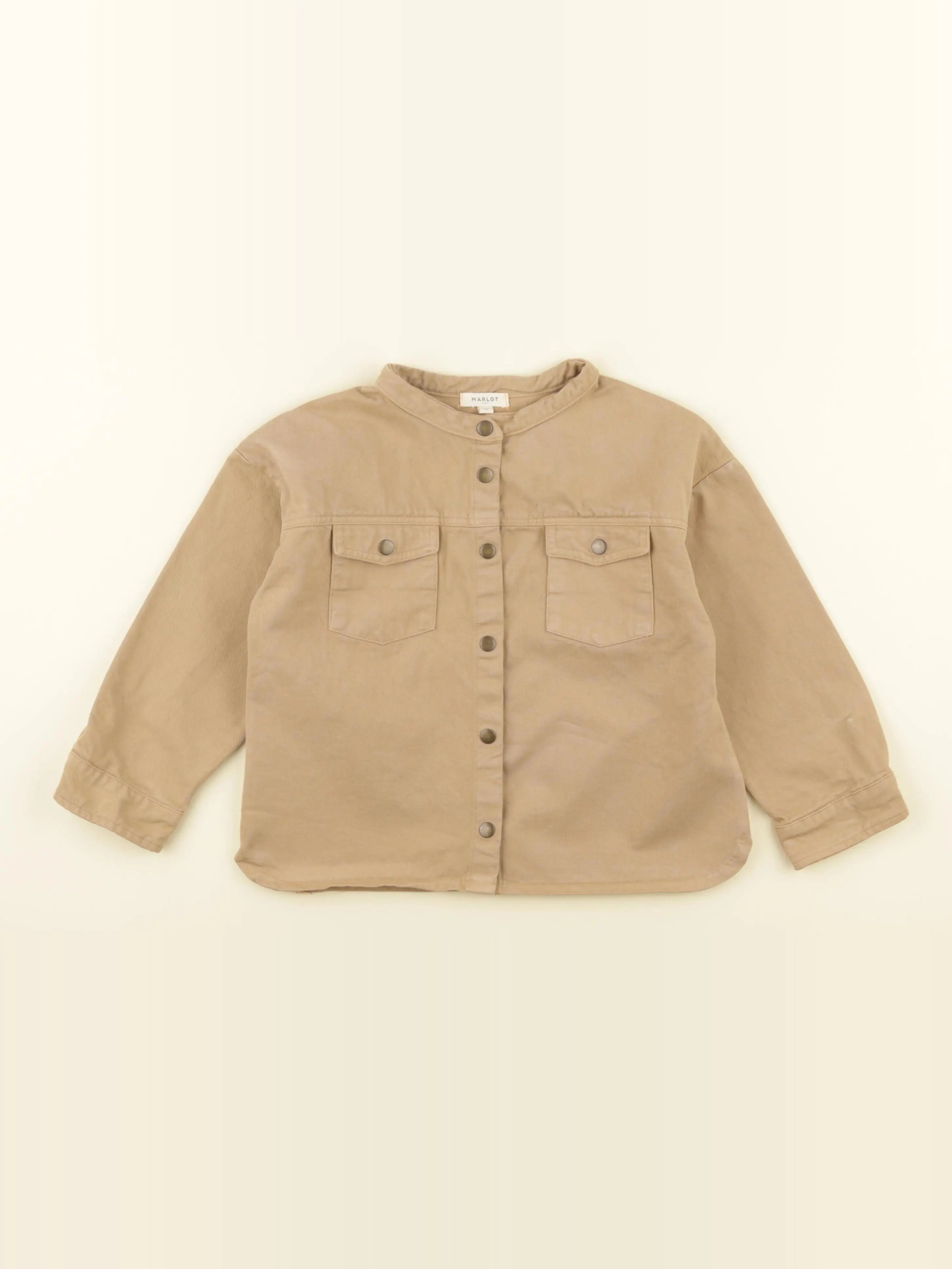 Marlot Paris - chemise marron - 4 ans