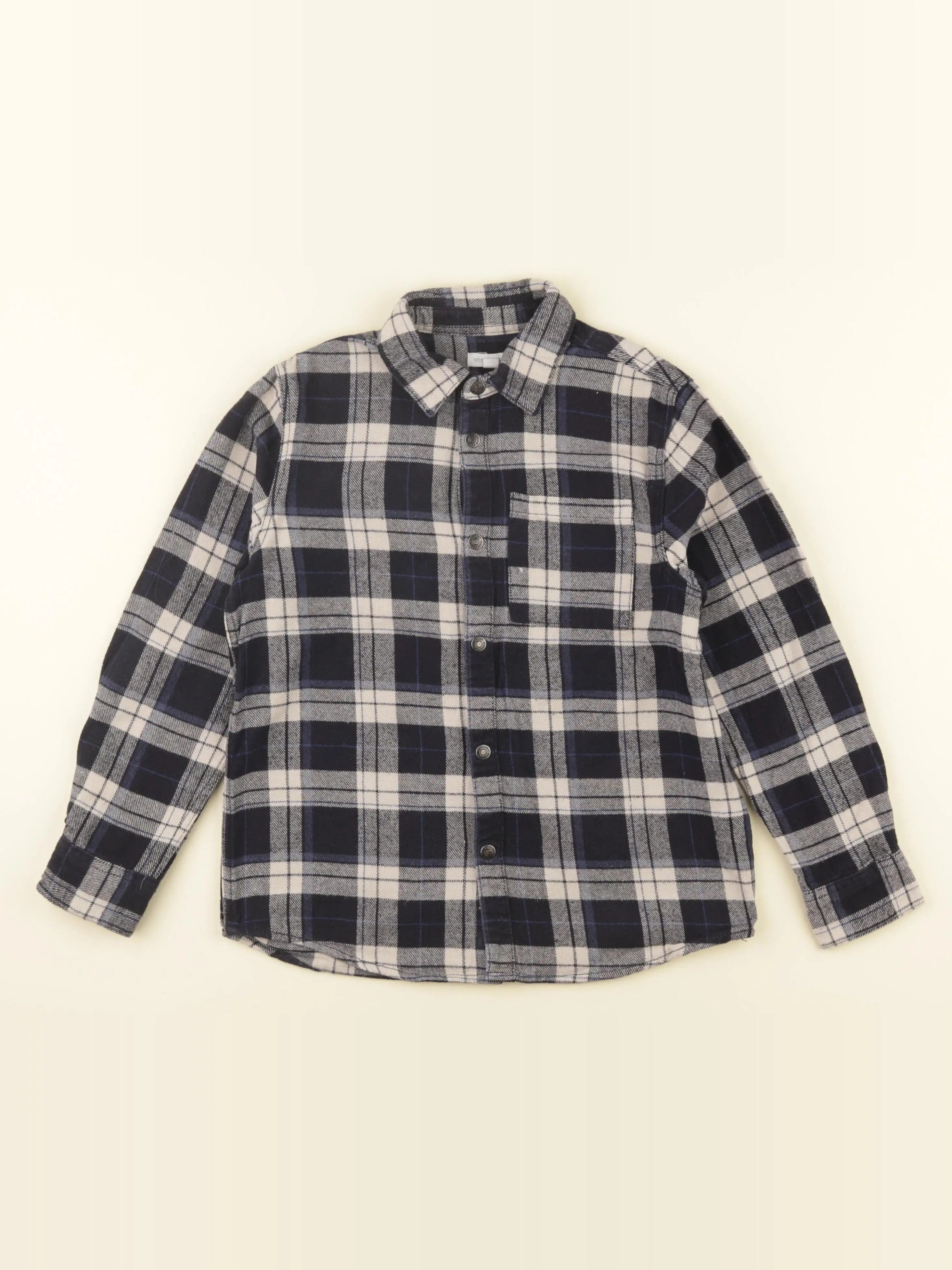 Vertbaudet - chemise bleu - 10 ans