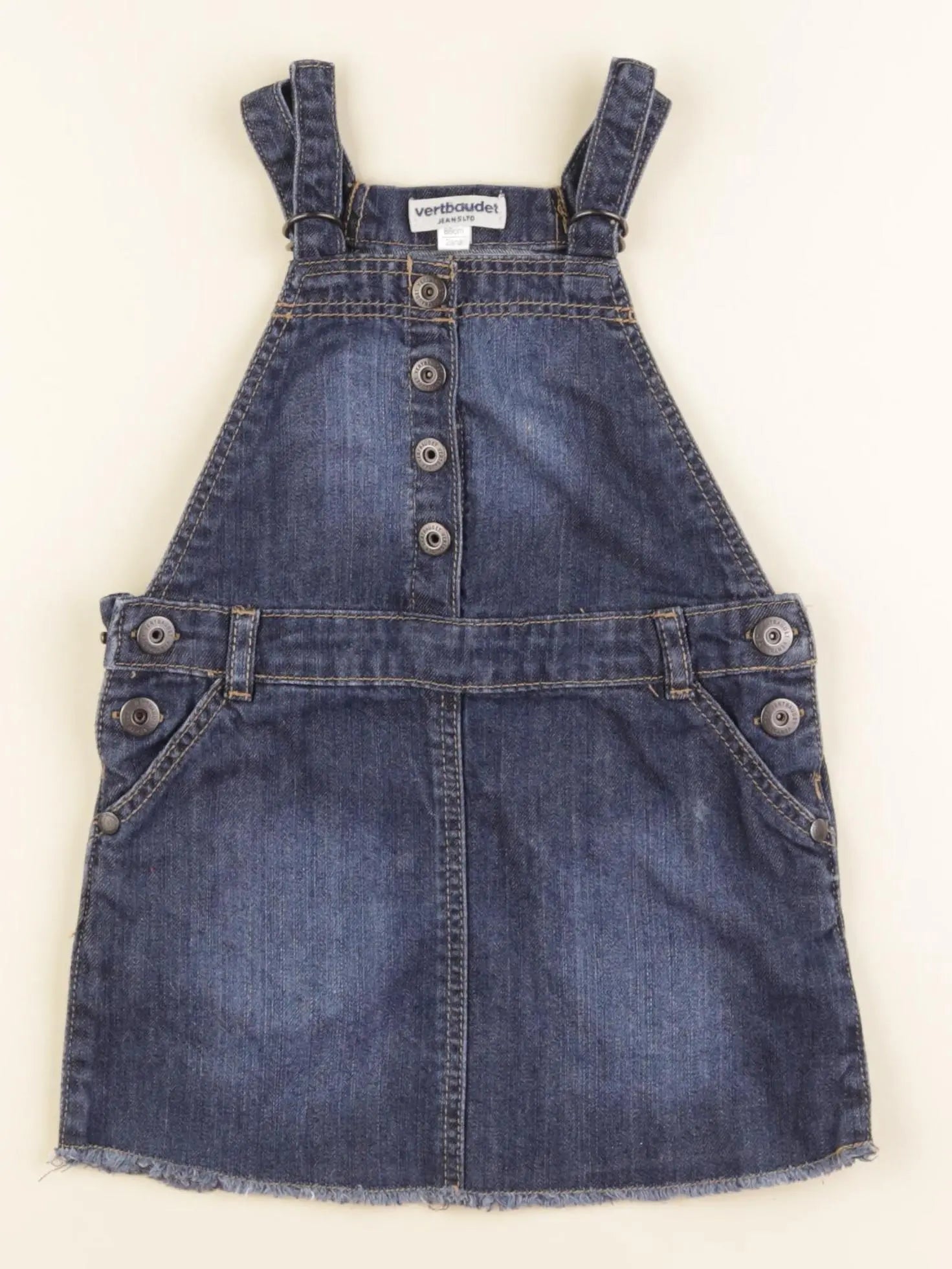 Vertbaudet - robe bleu - 2 ans