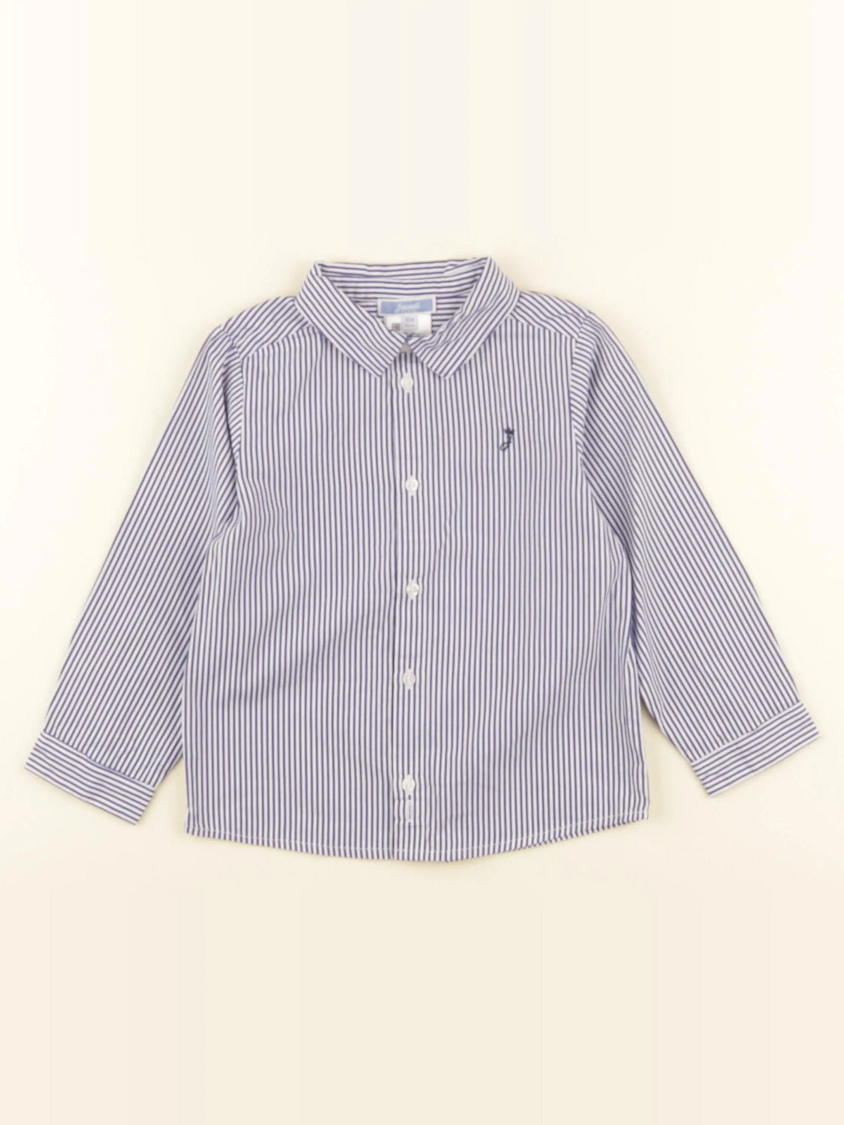 Jacadi - chemise bleu - 36 mois