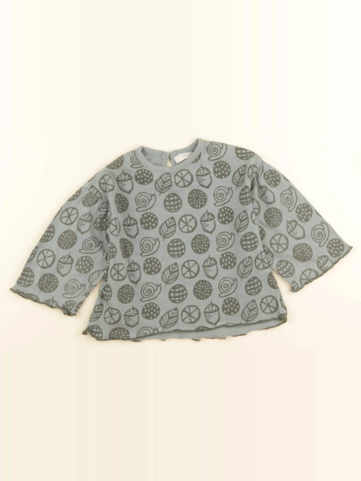 Mango - tee-shirt vert - 18/24 mois