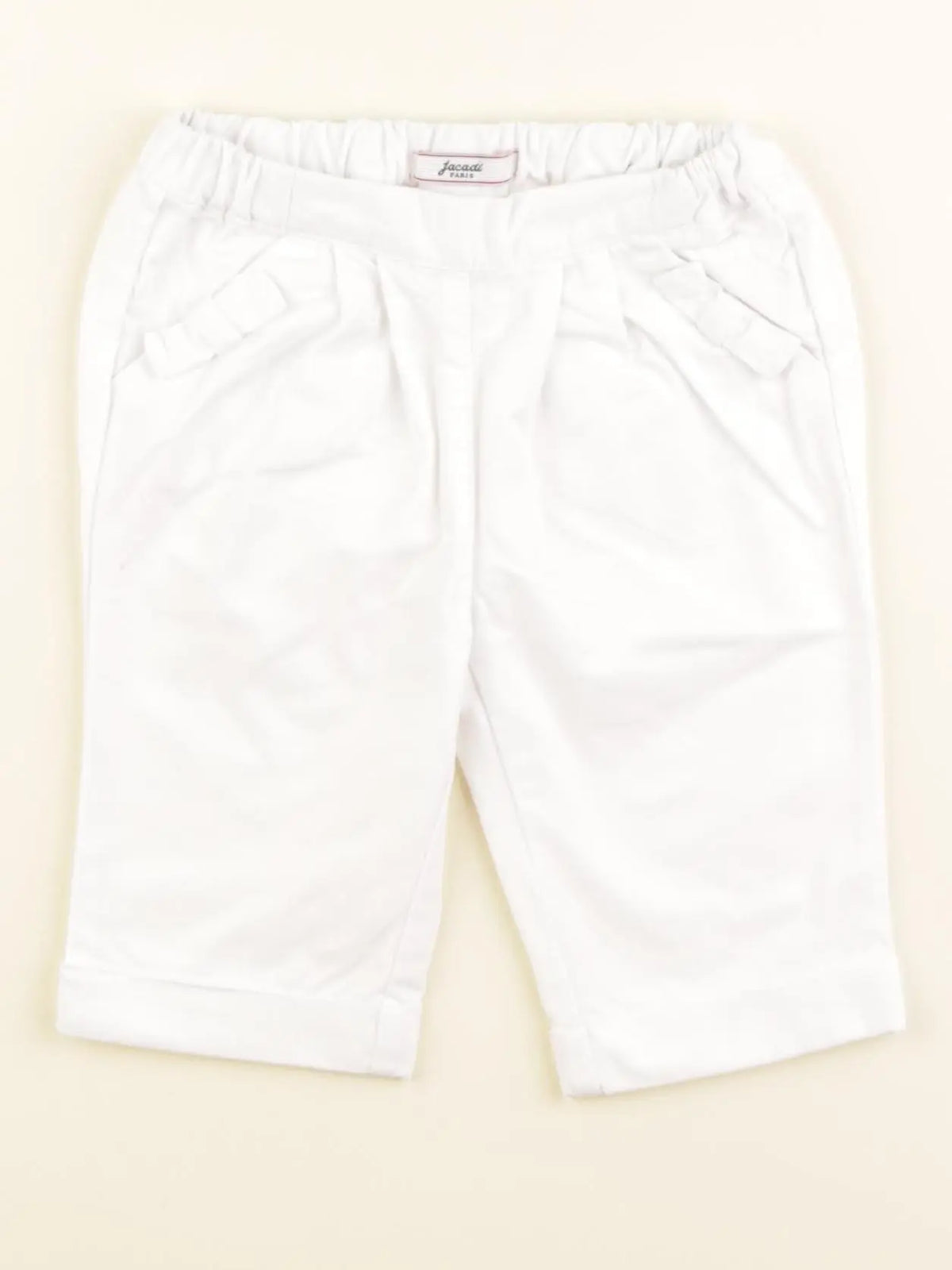 Jacadi - pantalon blanc - 6 mois