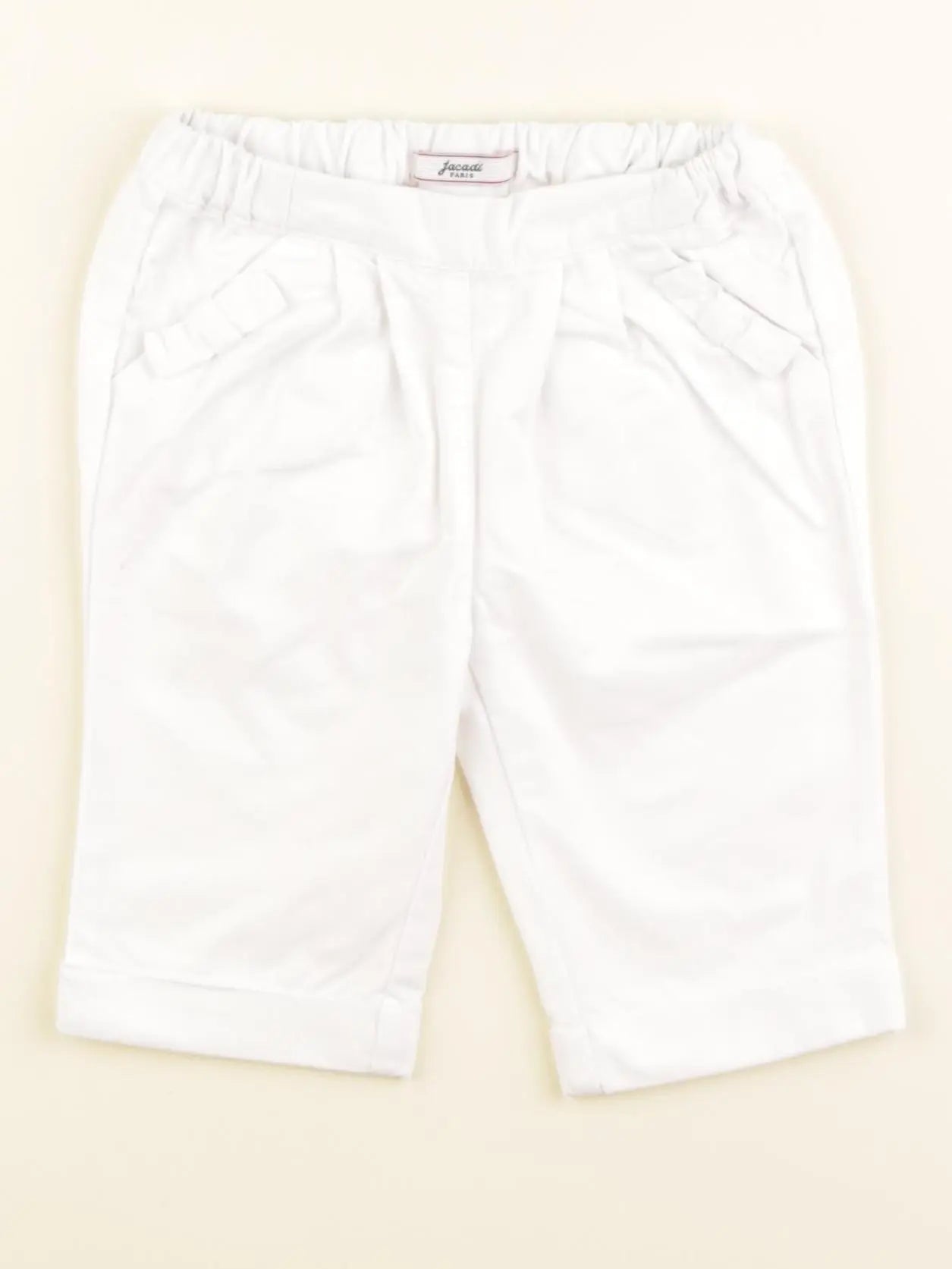 Jacadi - pantalon blanc - 6 mois
