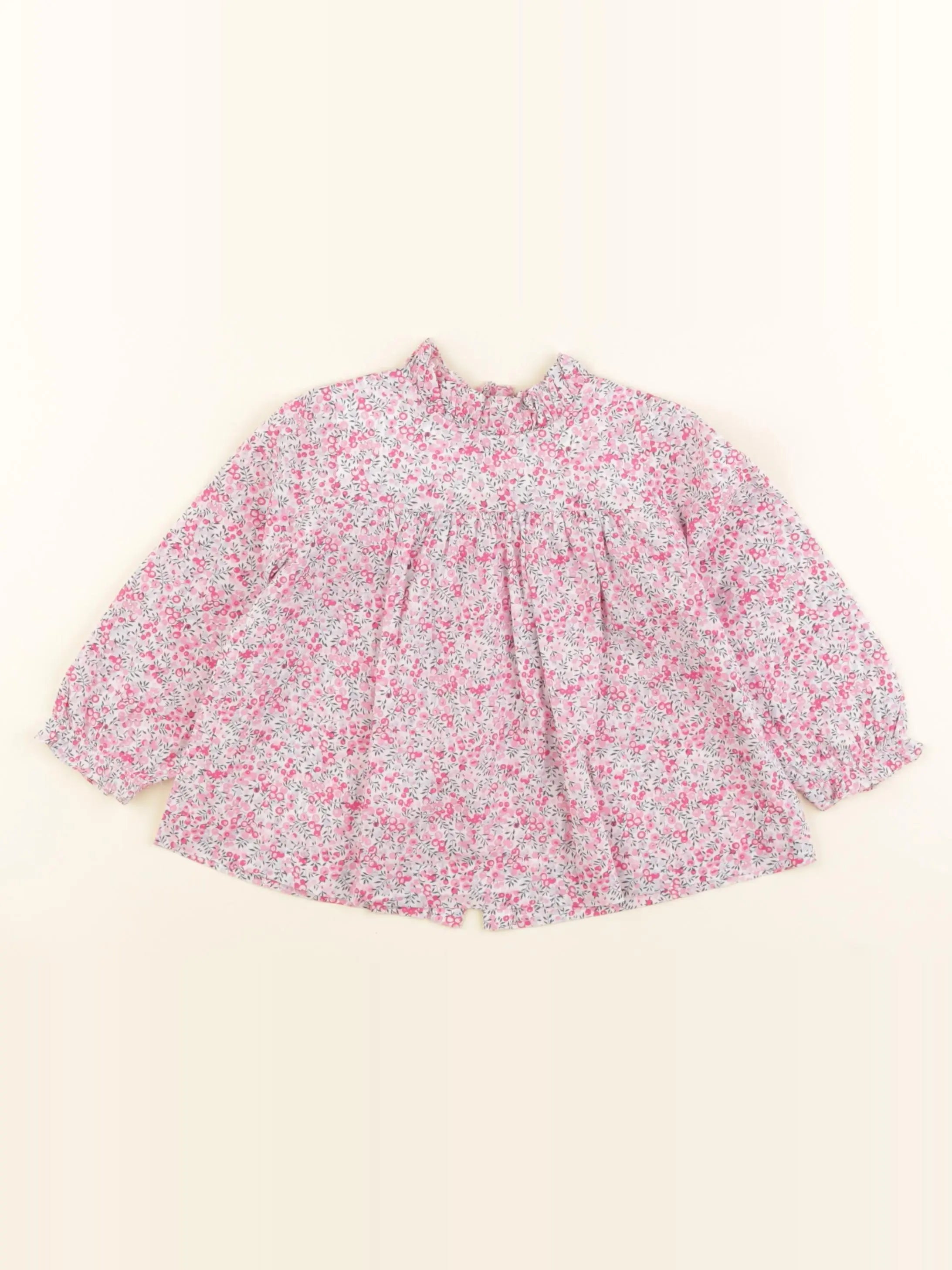 Jacadi - blouse liberty multicolore - 18 mois