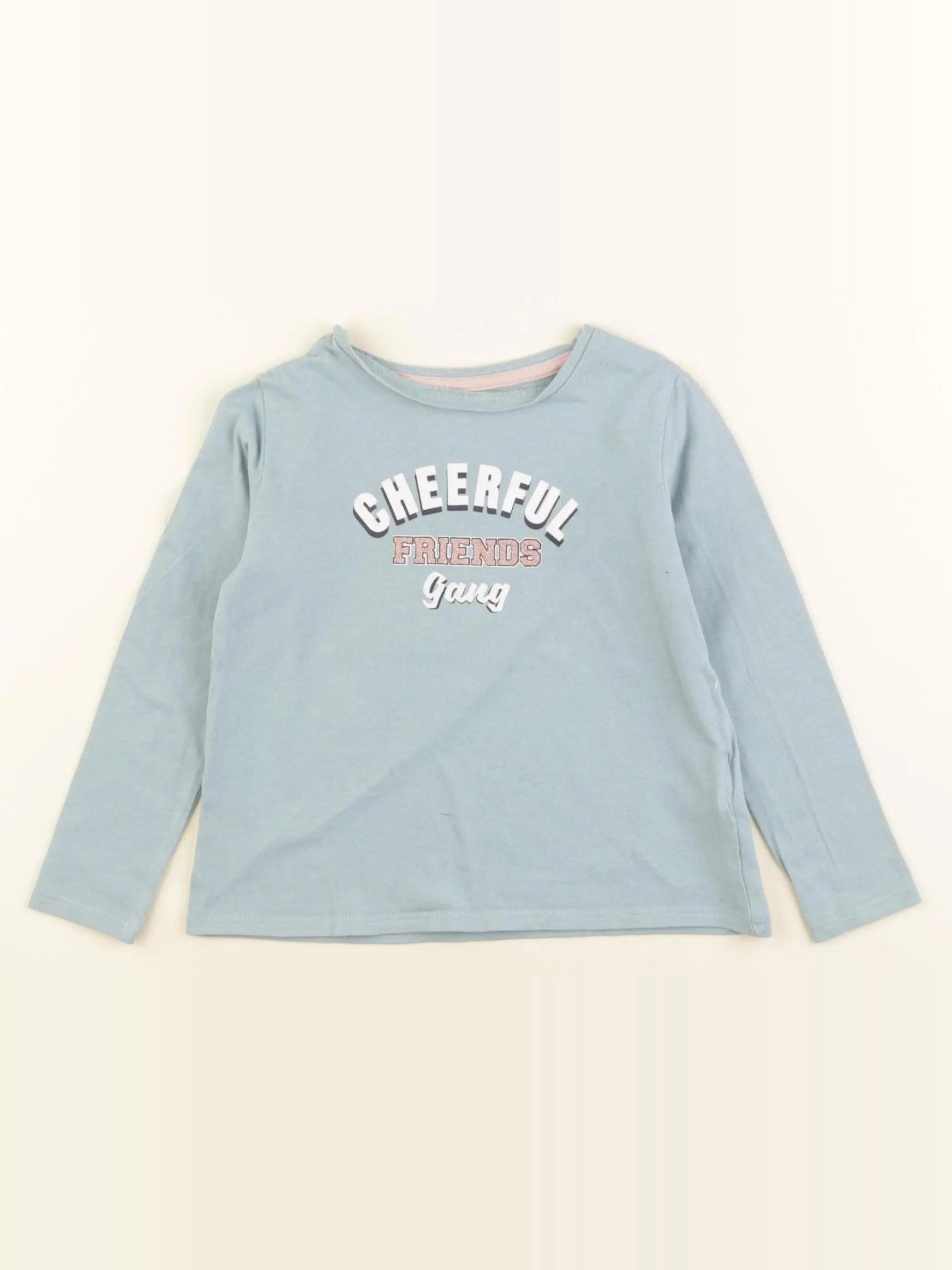 Vertbaudet - tee-shirt vert - 3 ans