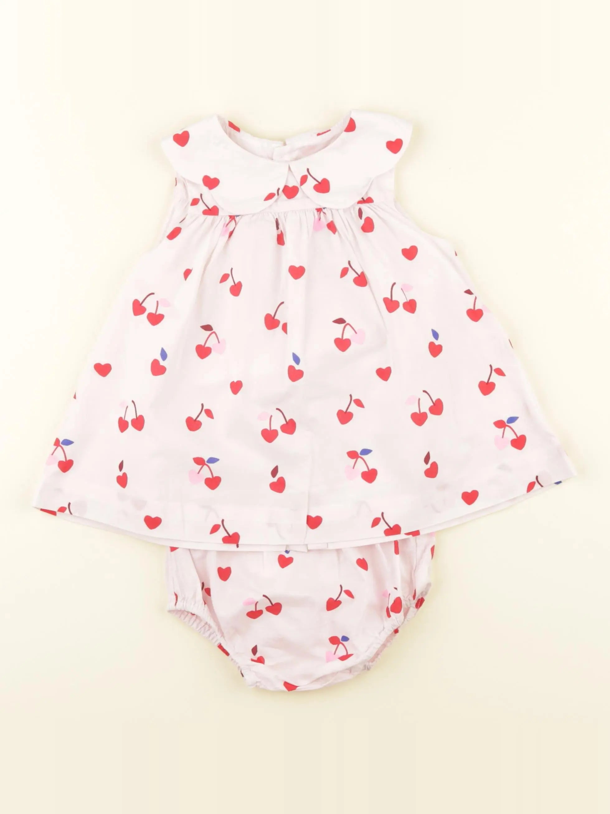 Jacadi - robe rose - 6 mois