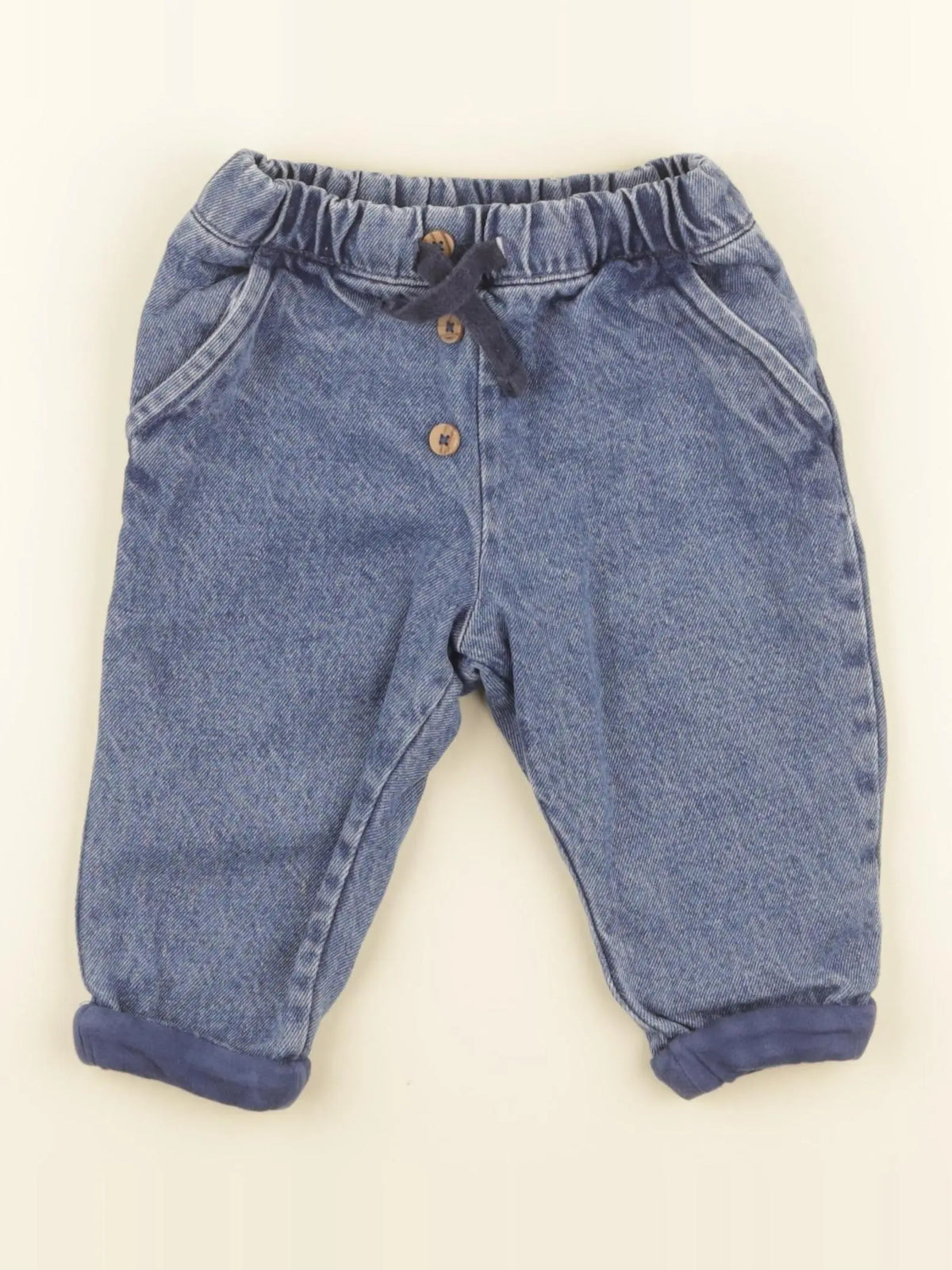 Boutchou - jean bleu - 9 mois