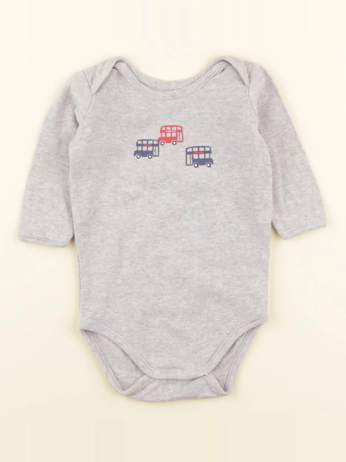 Boutchou - body gris - 6 mois