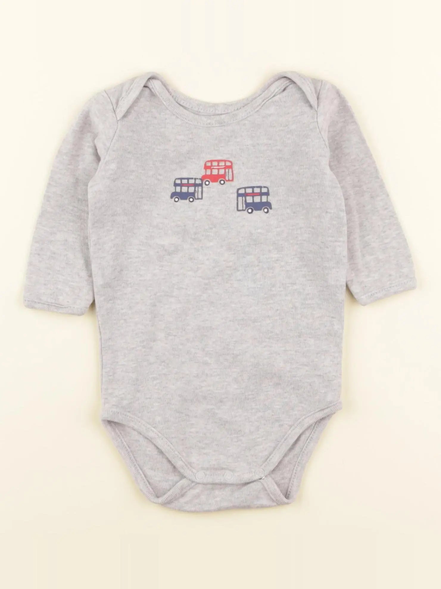 Boutchou - body gris - 6 mois