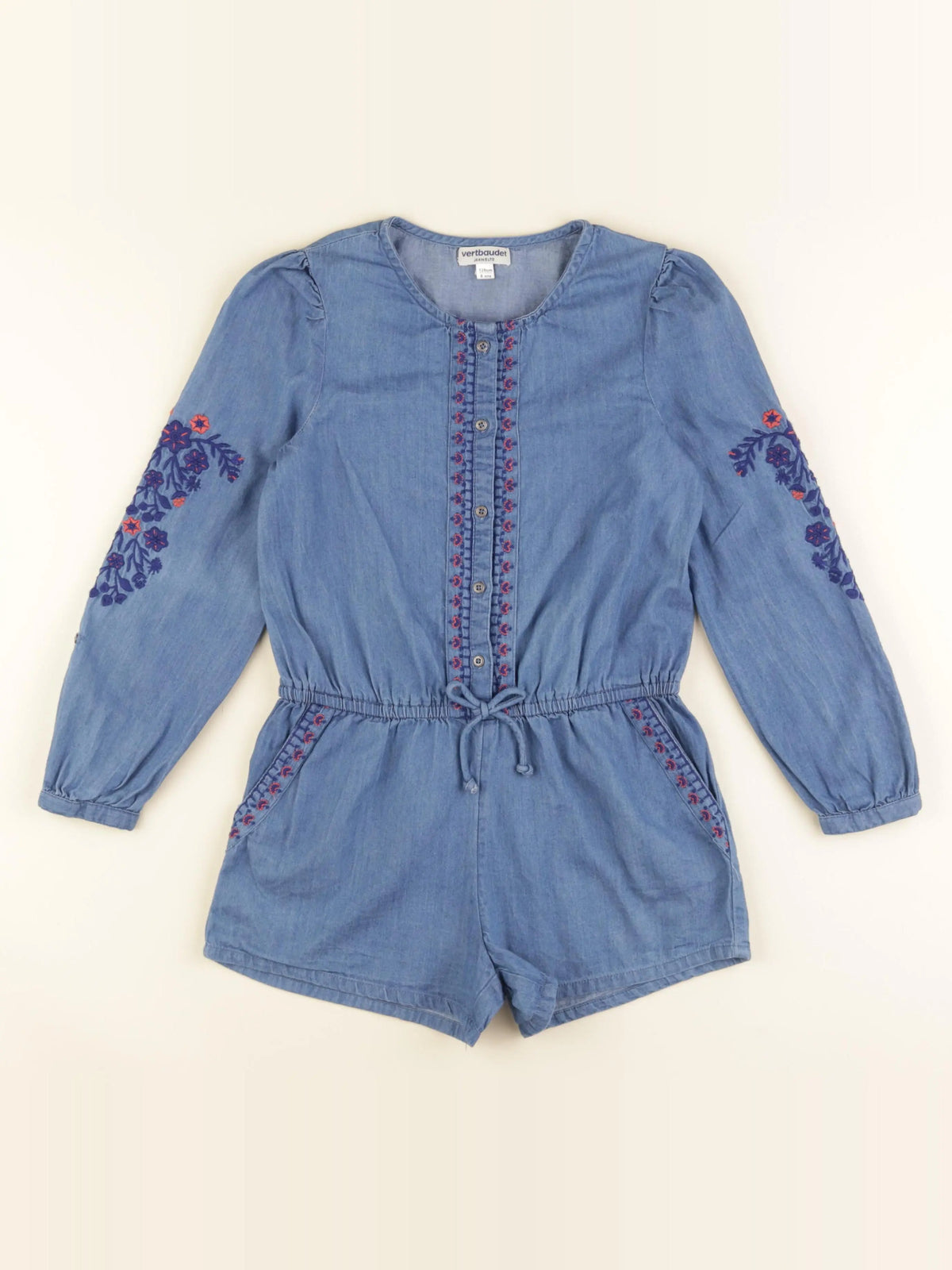 Vertbaudet - combinaison bleu - 8 ans