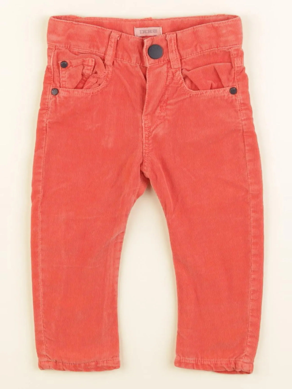 IKKS - pantalon orange - 6 mois
