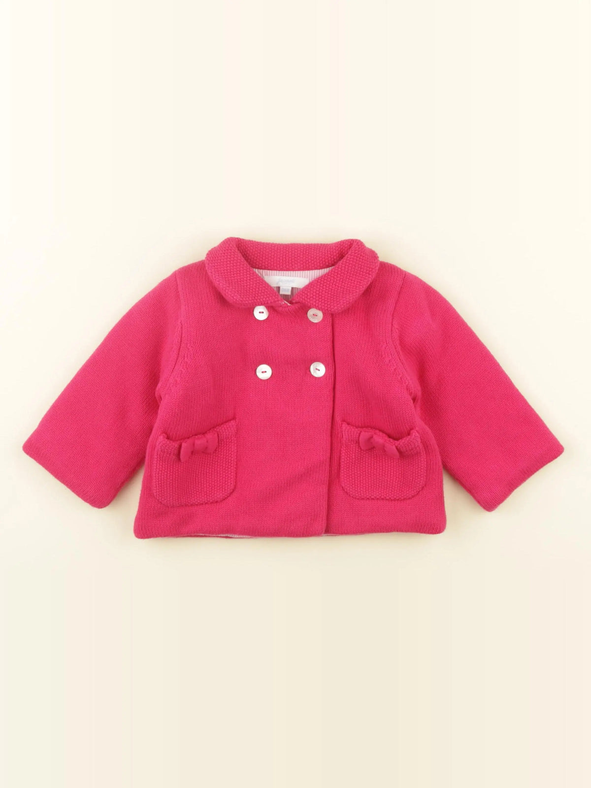 Jacadi - veste rose - 6 mois