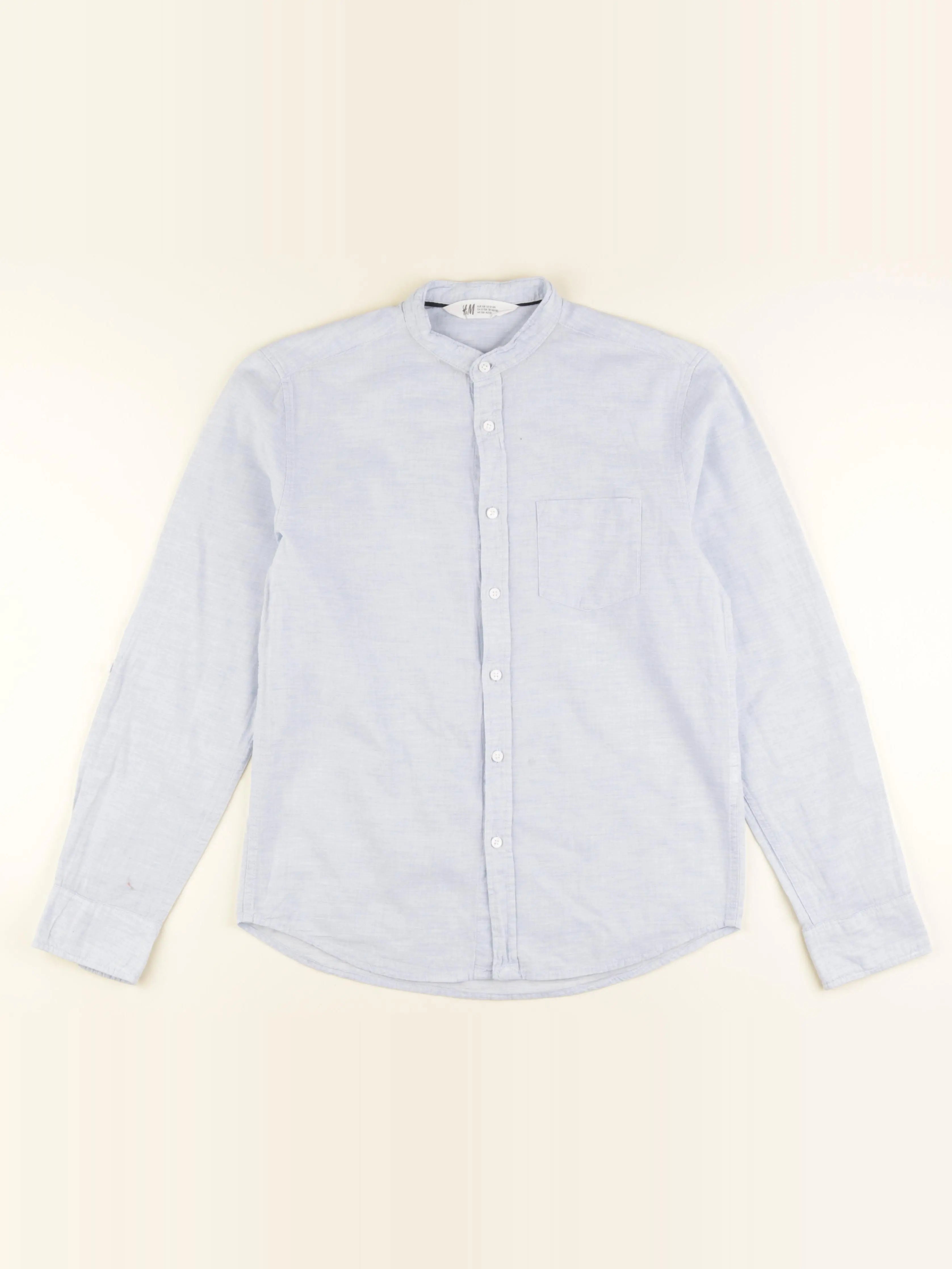 H&M - chemise bleu - 12/13 ans