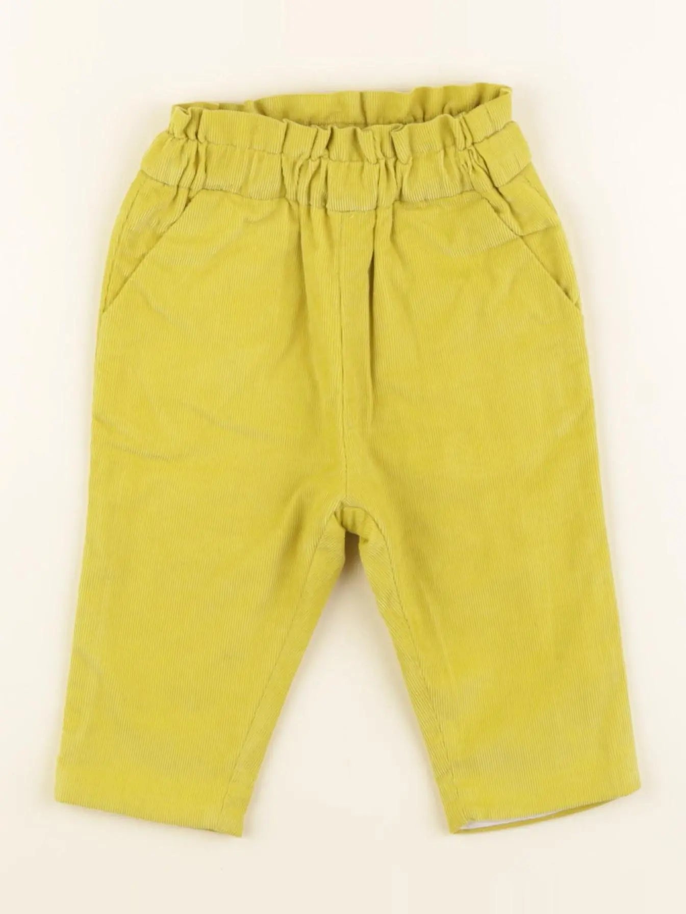 Jacadi - pantalon jaune - 6 mois