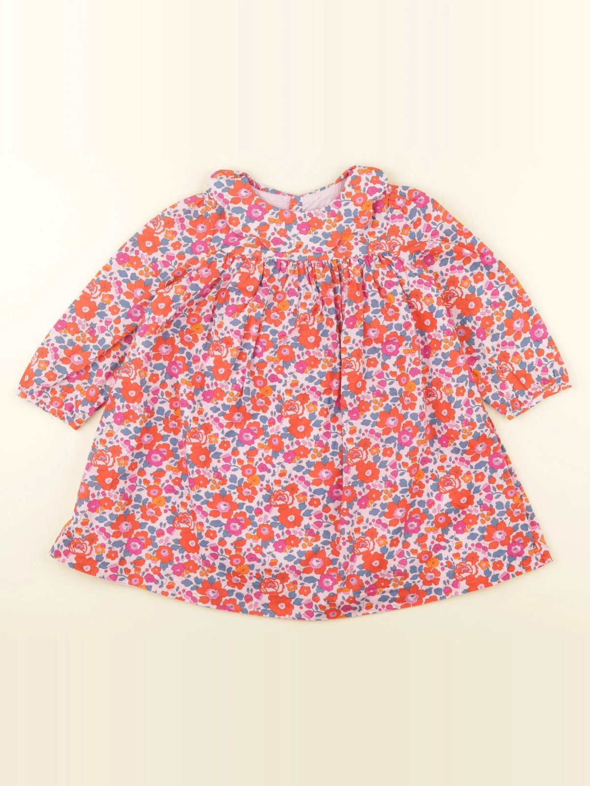 Jacadi - robe liberty multicolore - 36 mois