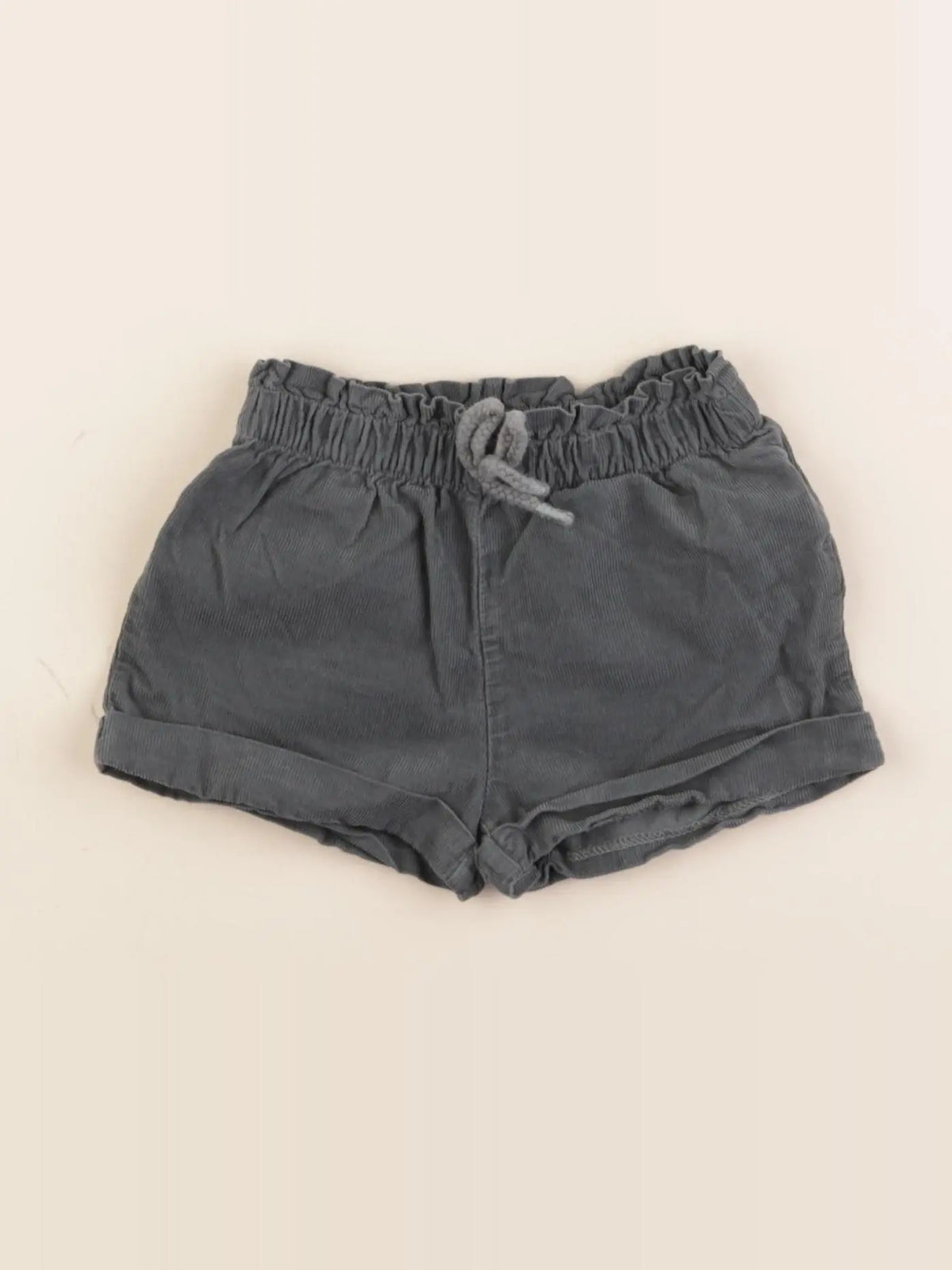 Vertbaudet - short bleu - 12 mois