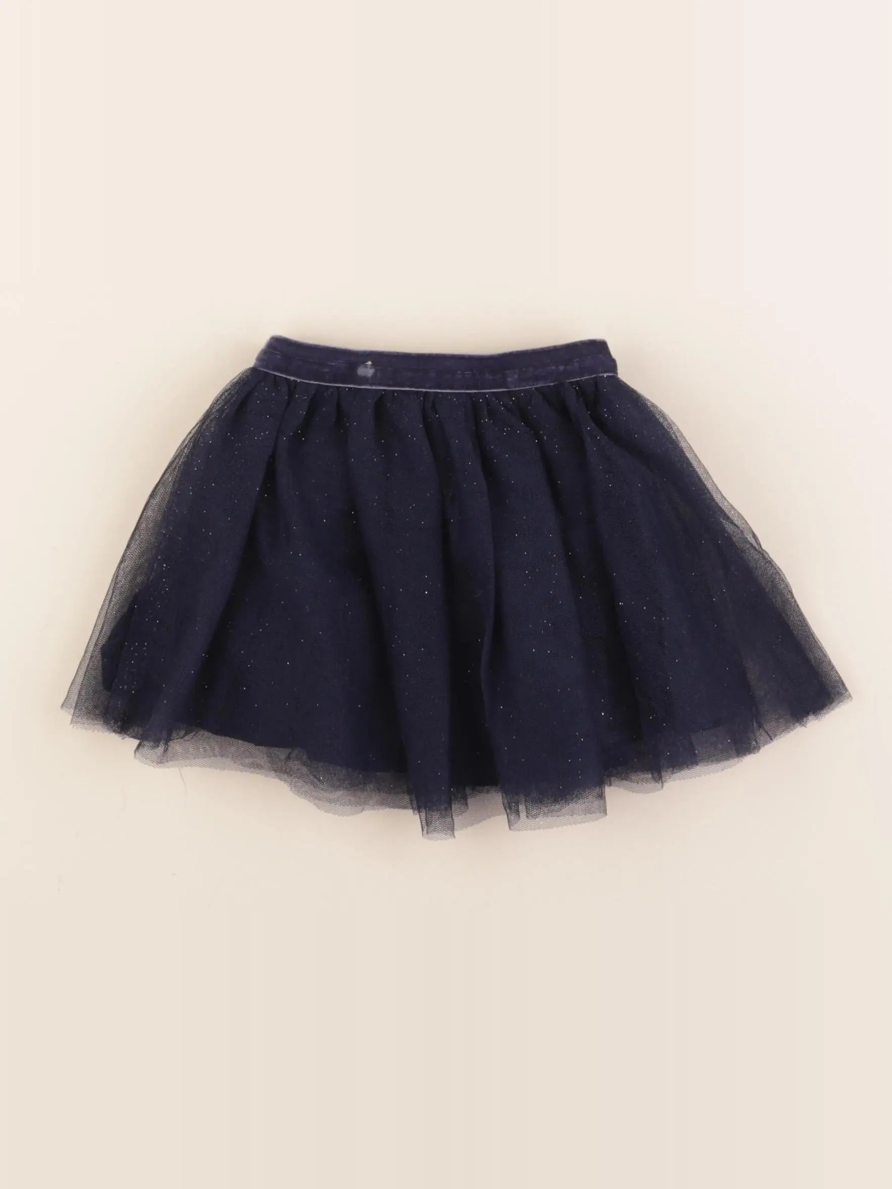 Vertbaudet - jupe bleu - 18 mois