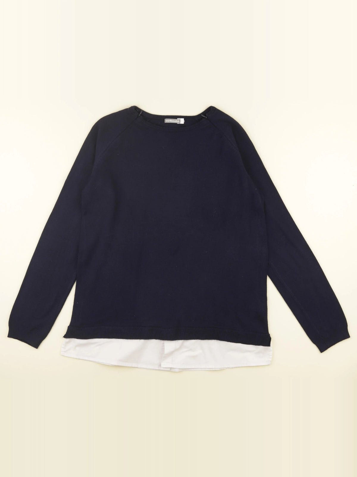 Vertbaudet - pull grossesse bleu - 34 à 36