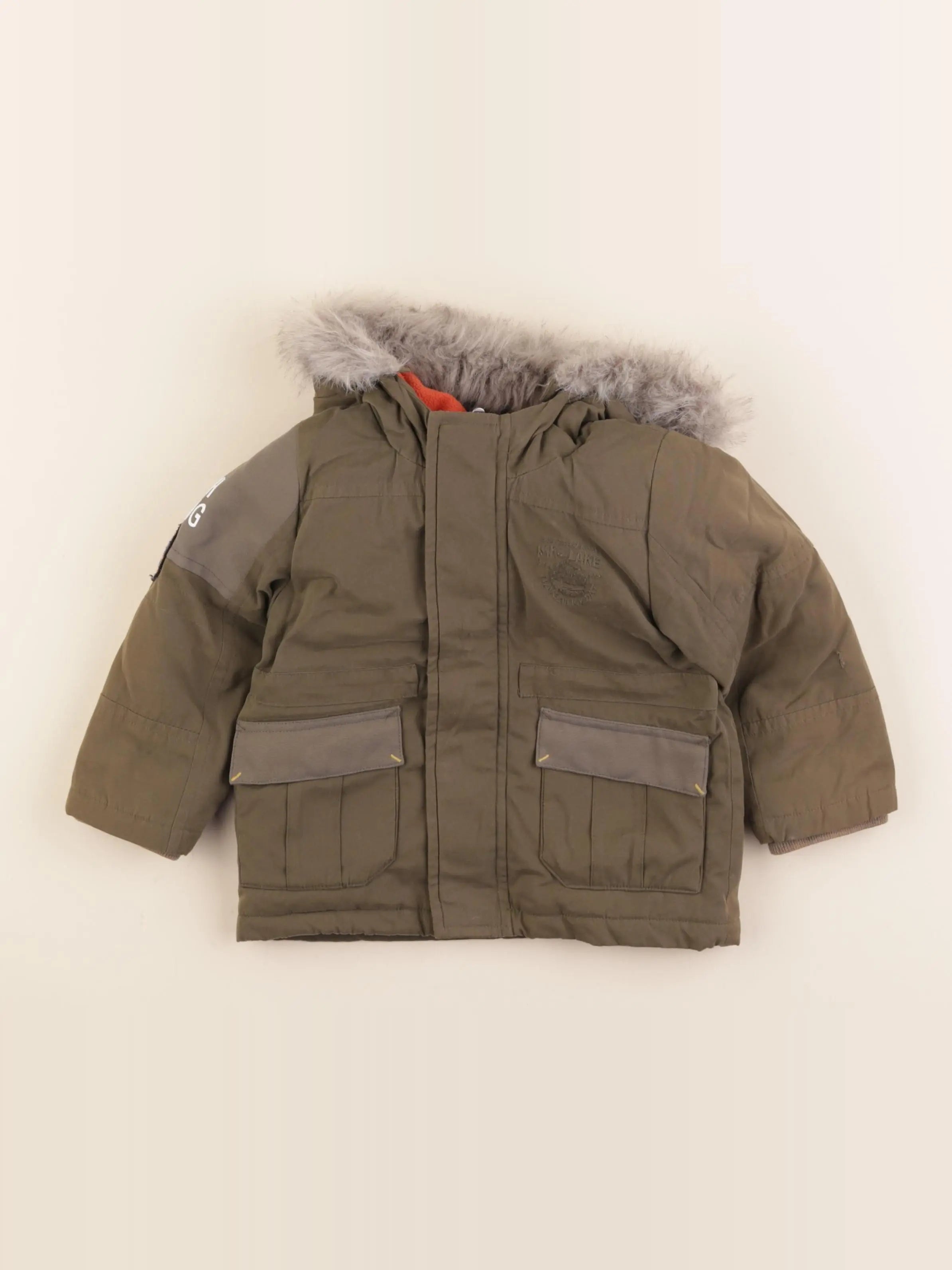 IKKS - parka vert - 18 mois