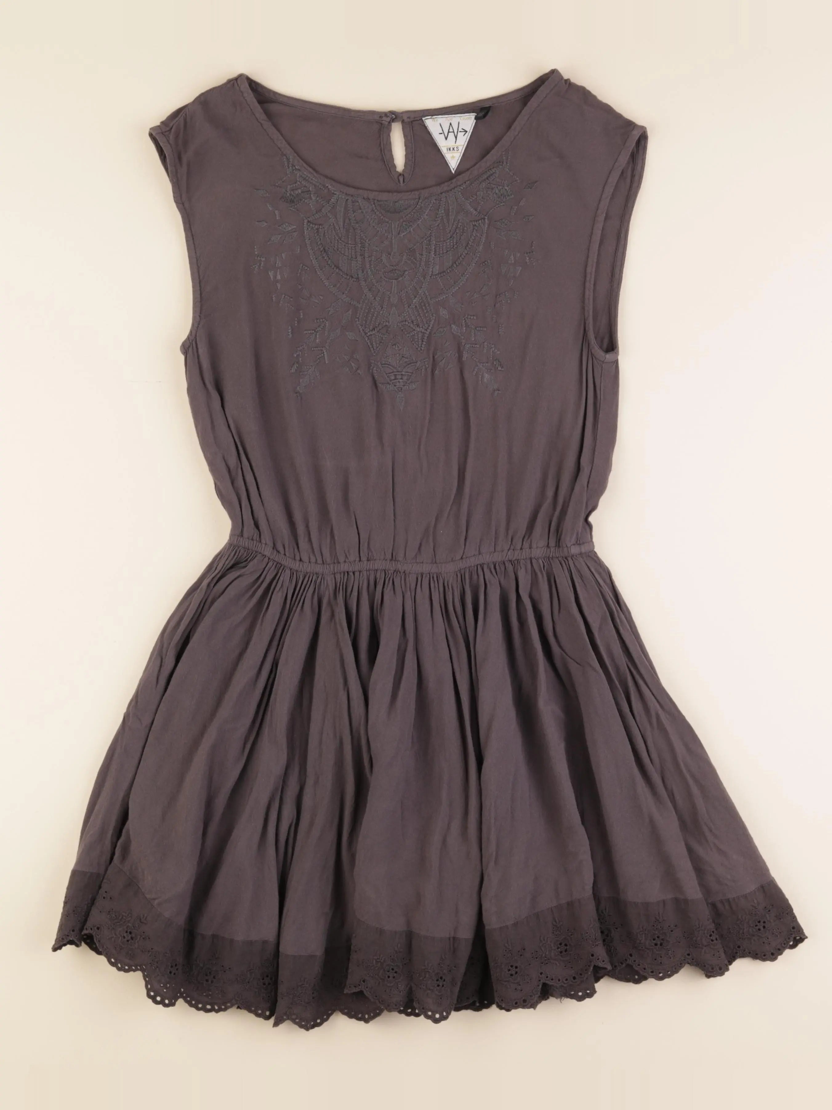 IKKS - robe gris - 12 ans