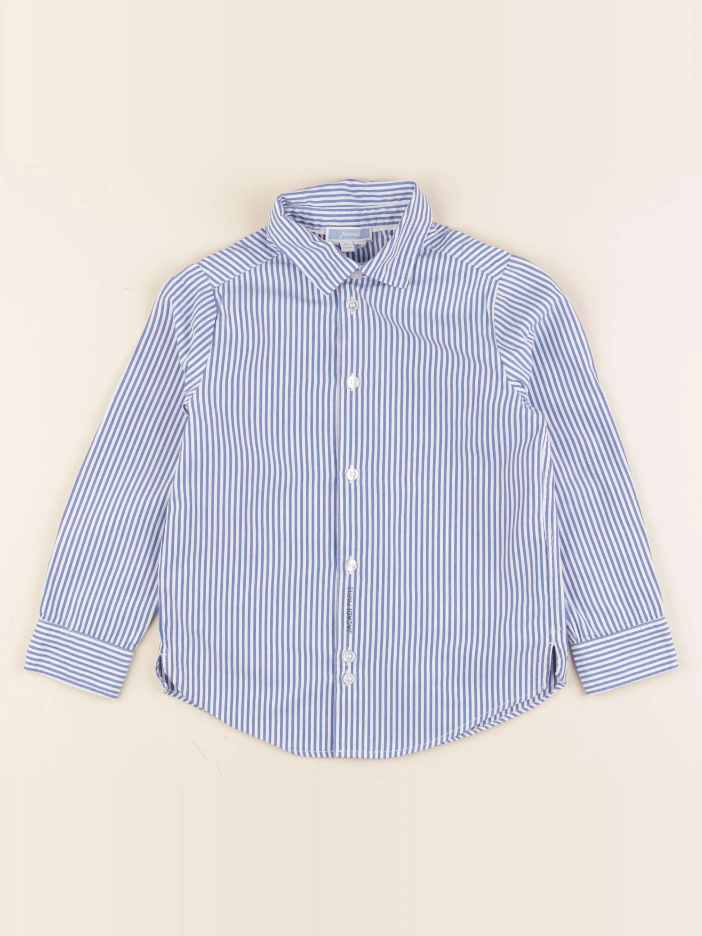 Jacadi - chemise bleu, blanc - 6 ans